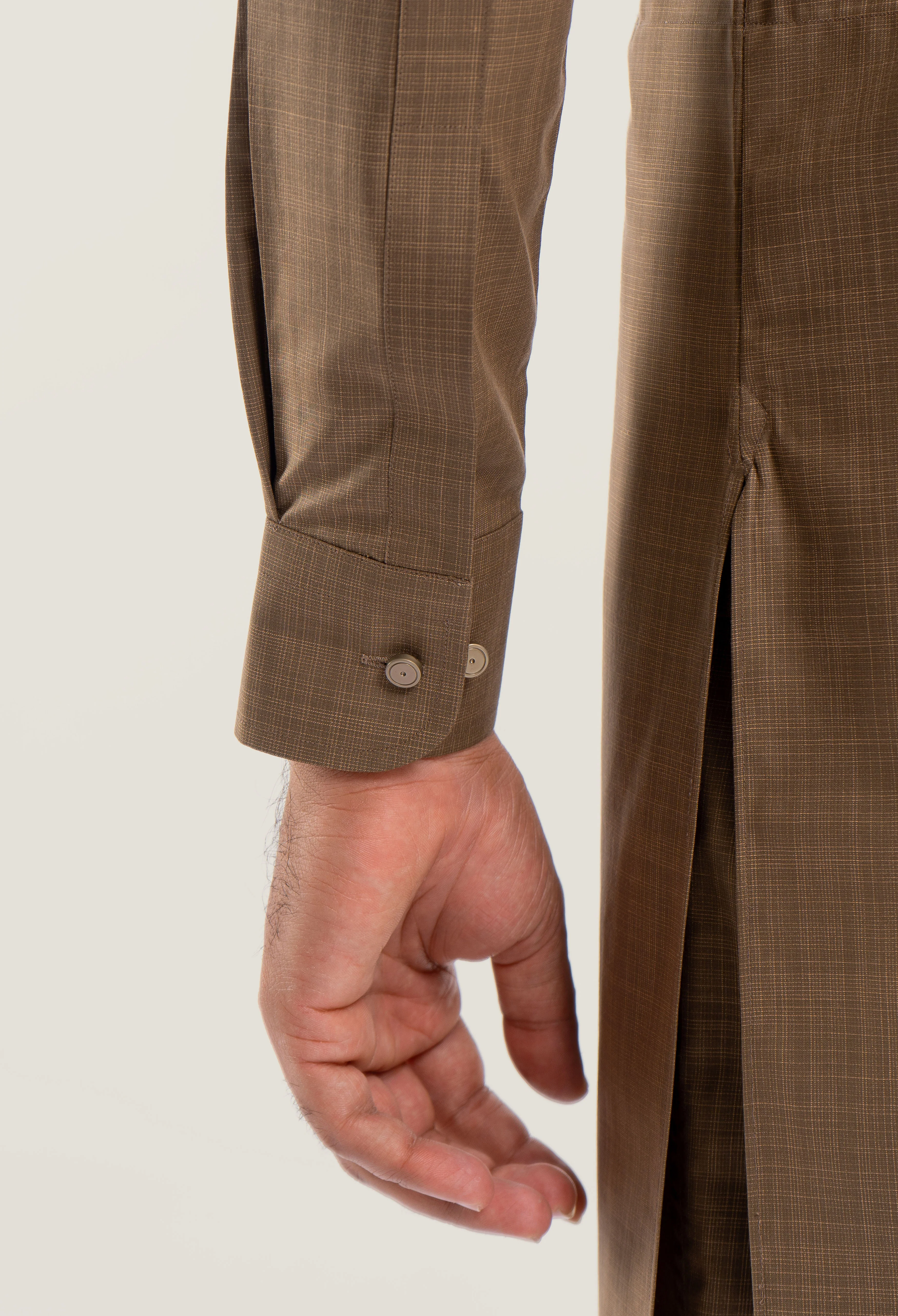 Baker Brown Kurta Pajama (GPS-000120) - Image 4
