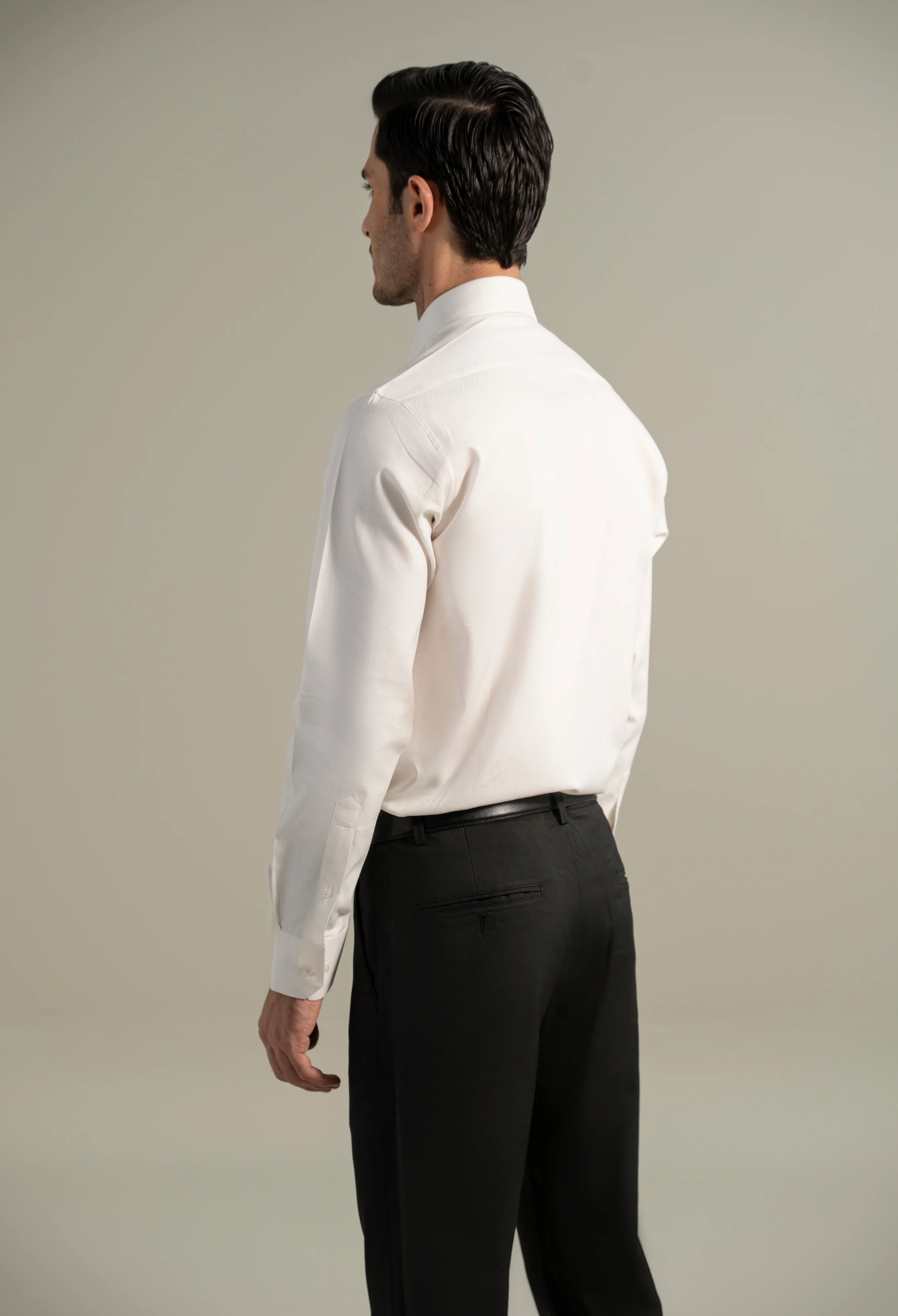 Banana White Formal Shirt - Image 4