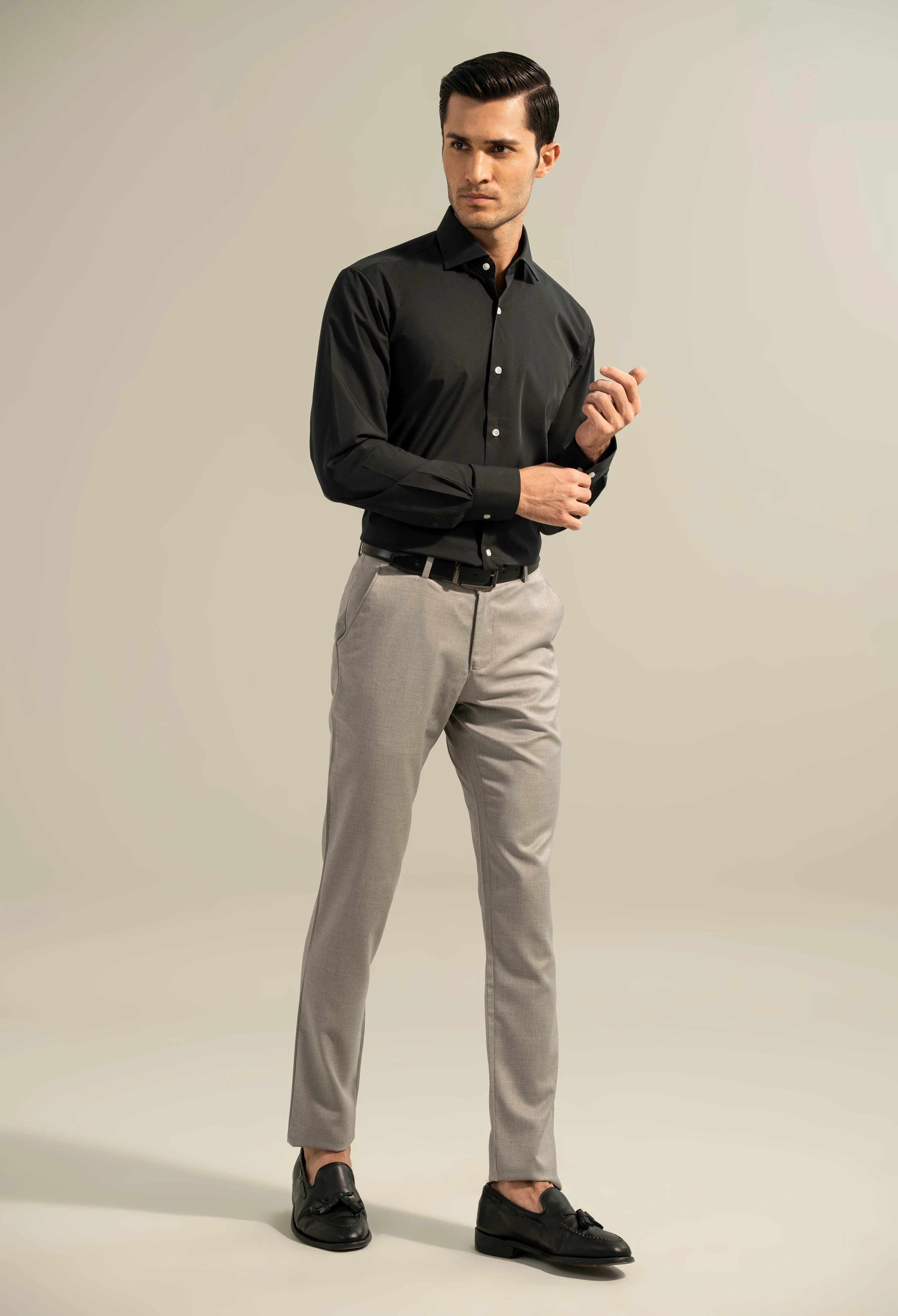 Black Bolt Formal Shirt - Image 4