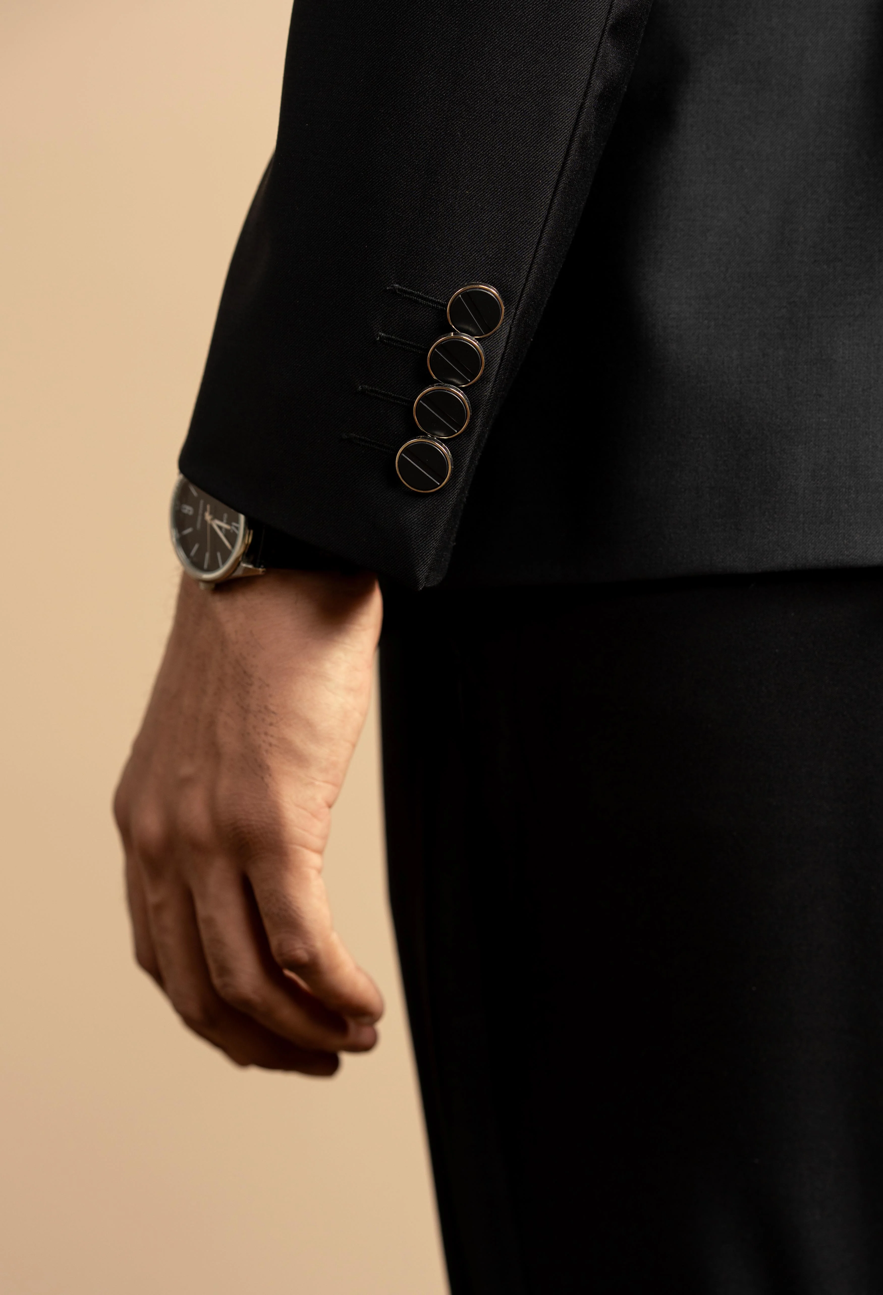 Black Cat Wool Rich Blazer - Image 4
