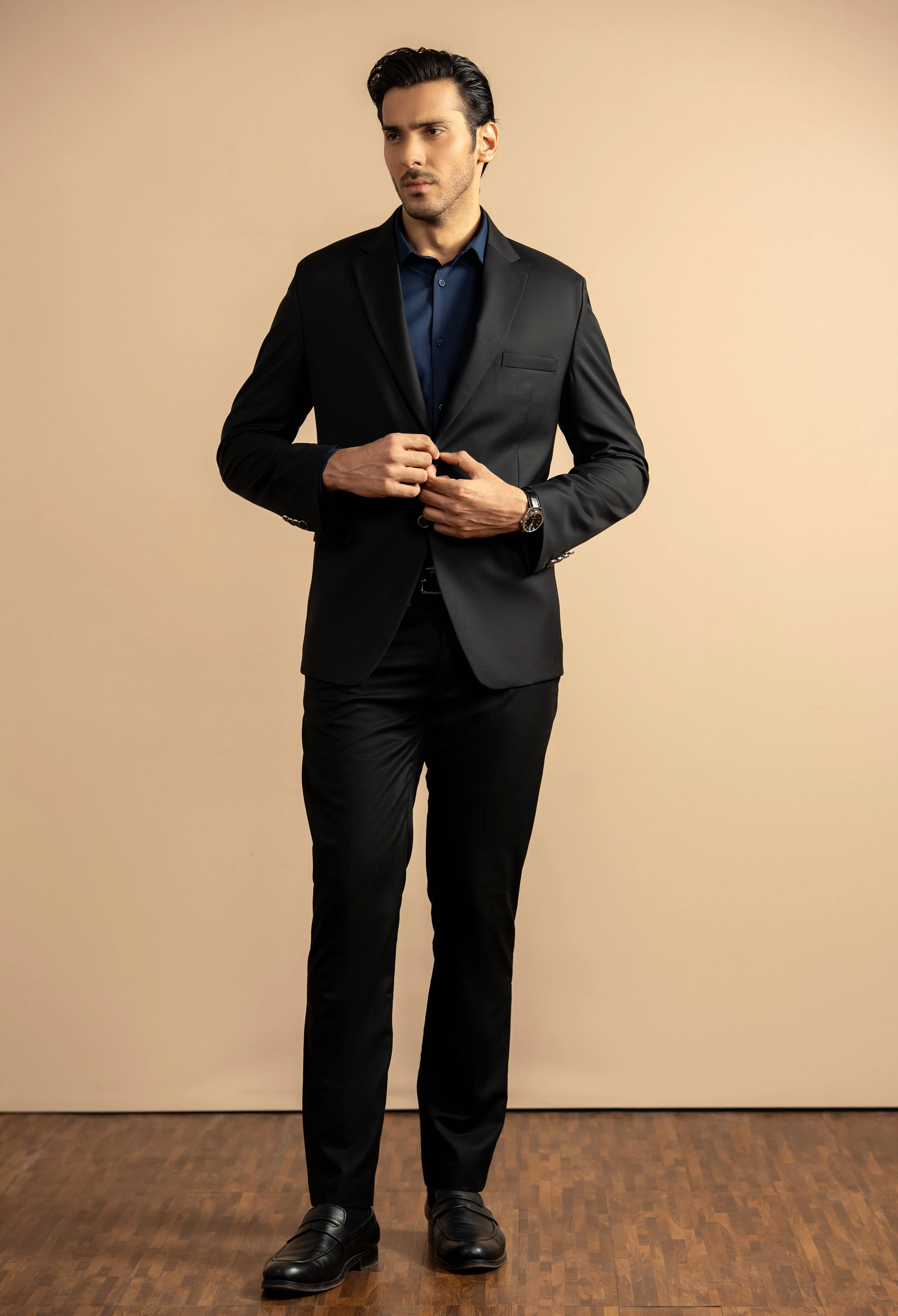 Black Cat Wool Rich Blazer - Image 7