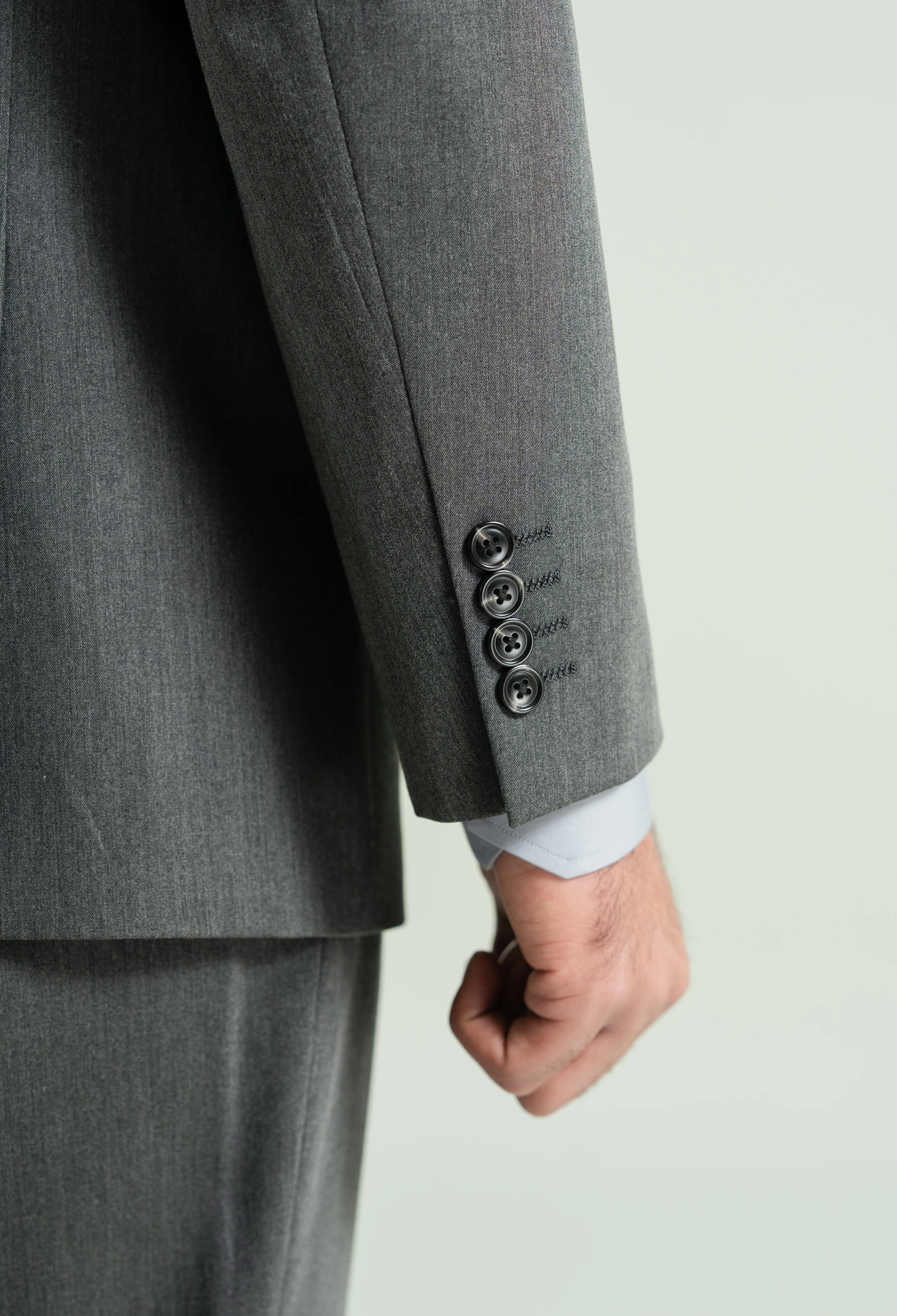 Charcoal Grey Two Piece Suit - Image 4
