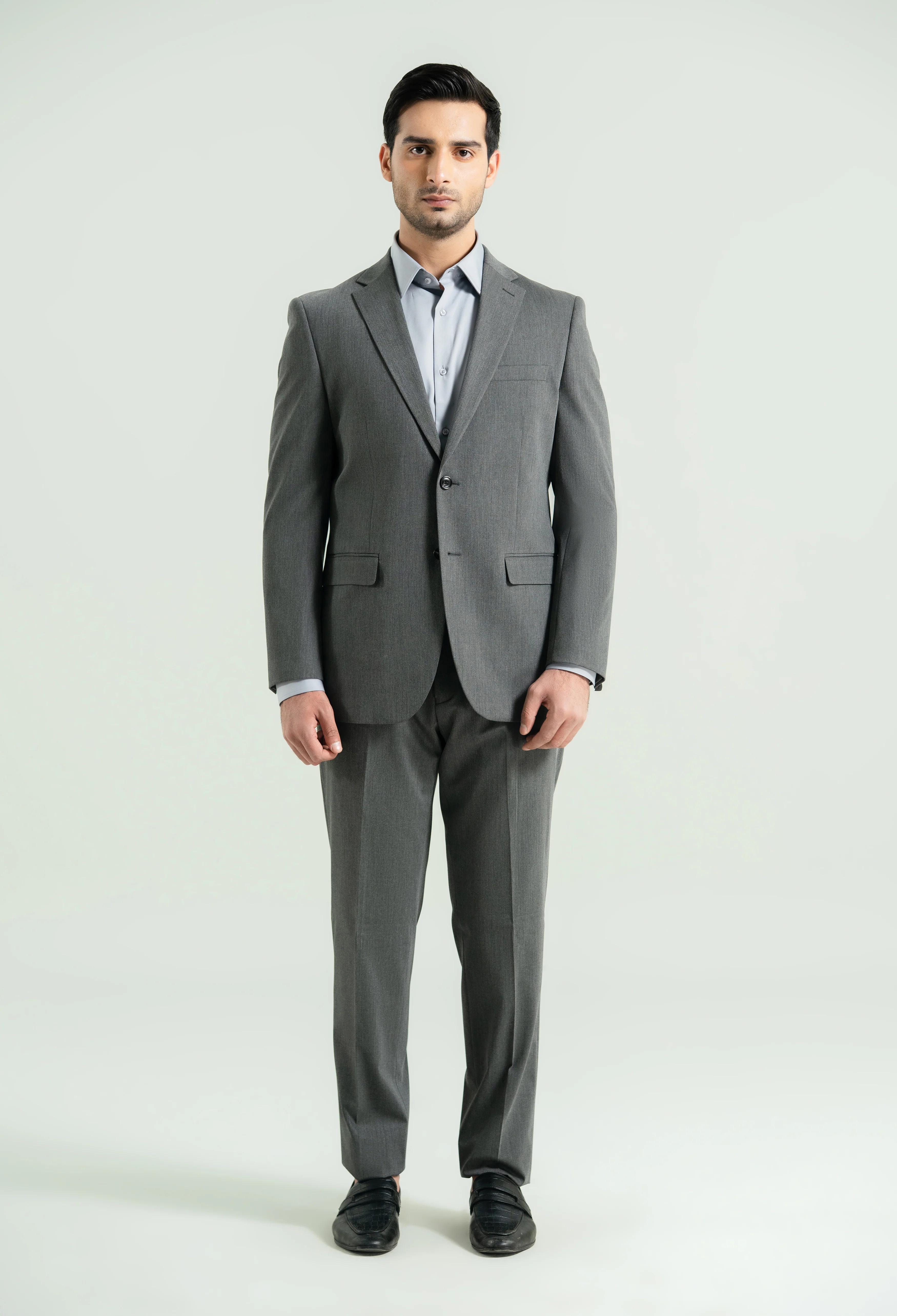 Charcoal Grey Two Piece Suit - Image 5