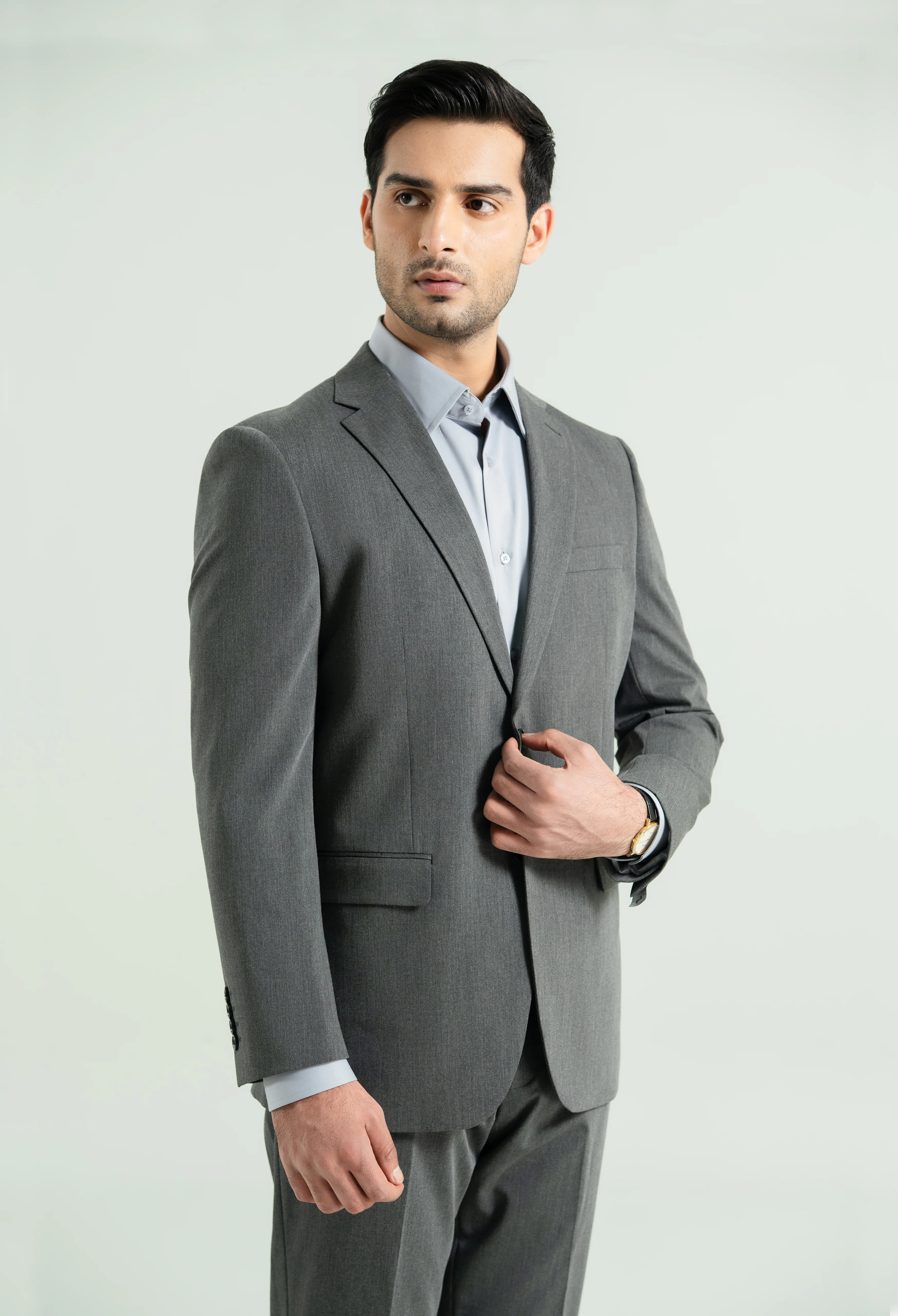 Charcoal Grey Two Piece Suit - Image 6