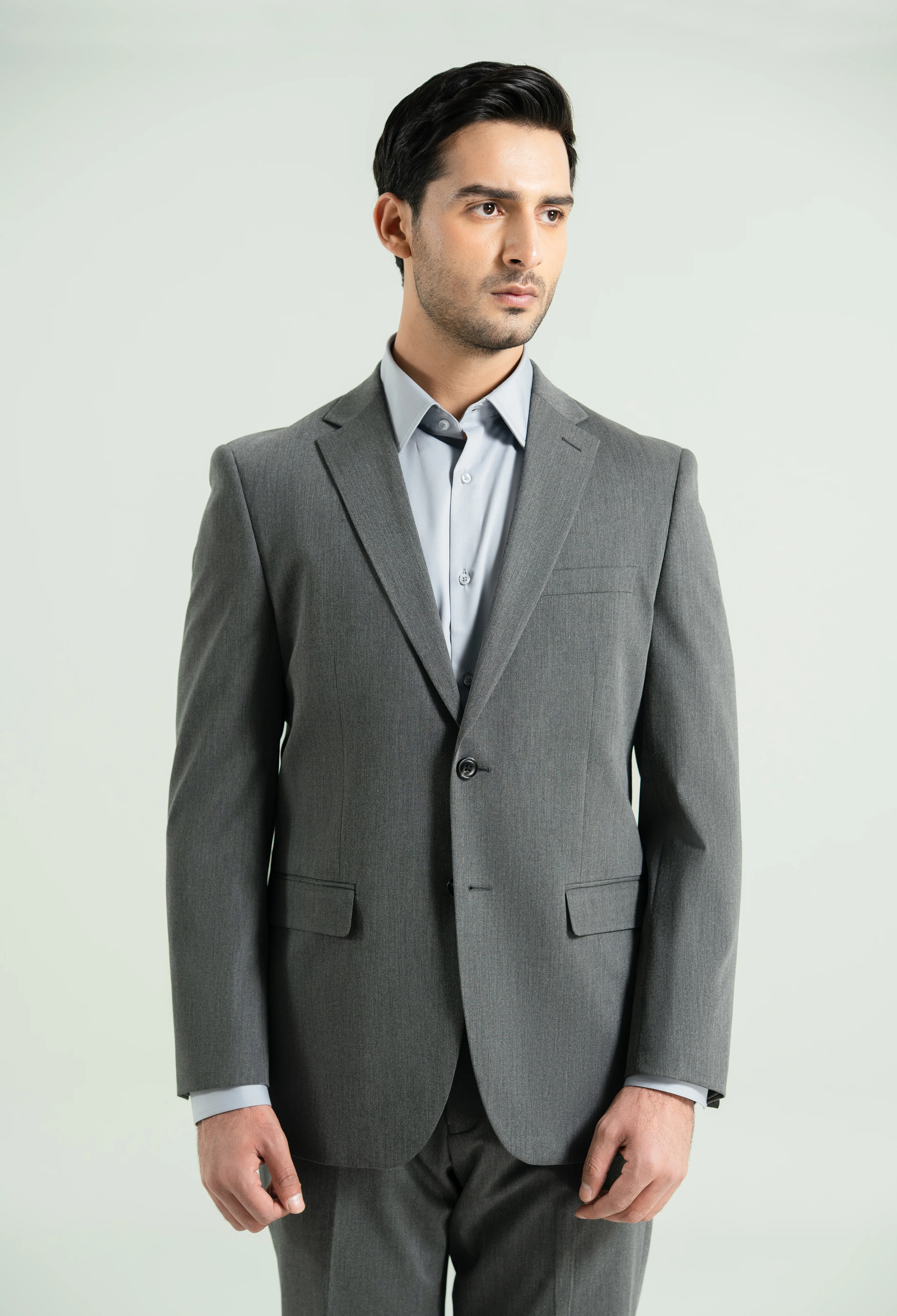 Charcoal Grey Two Piece Suit - Image 7