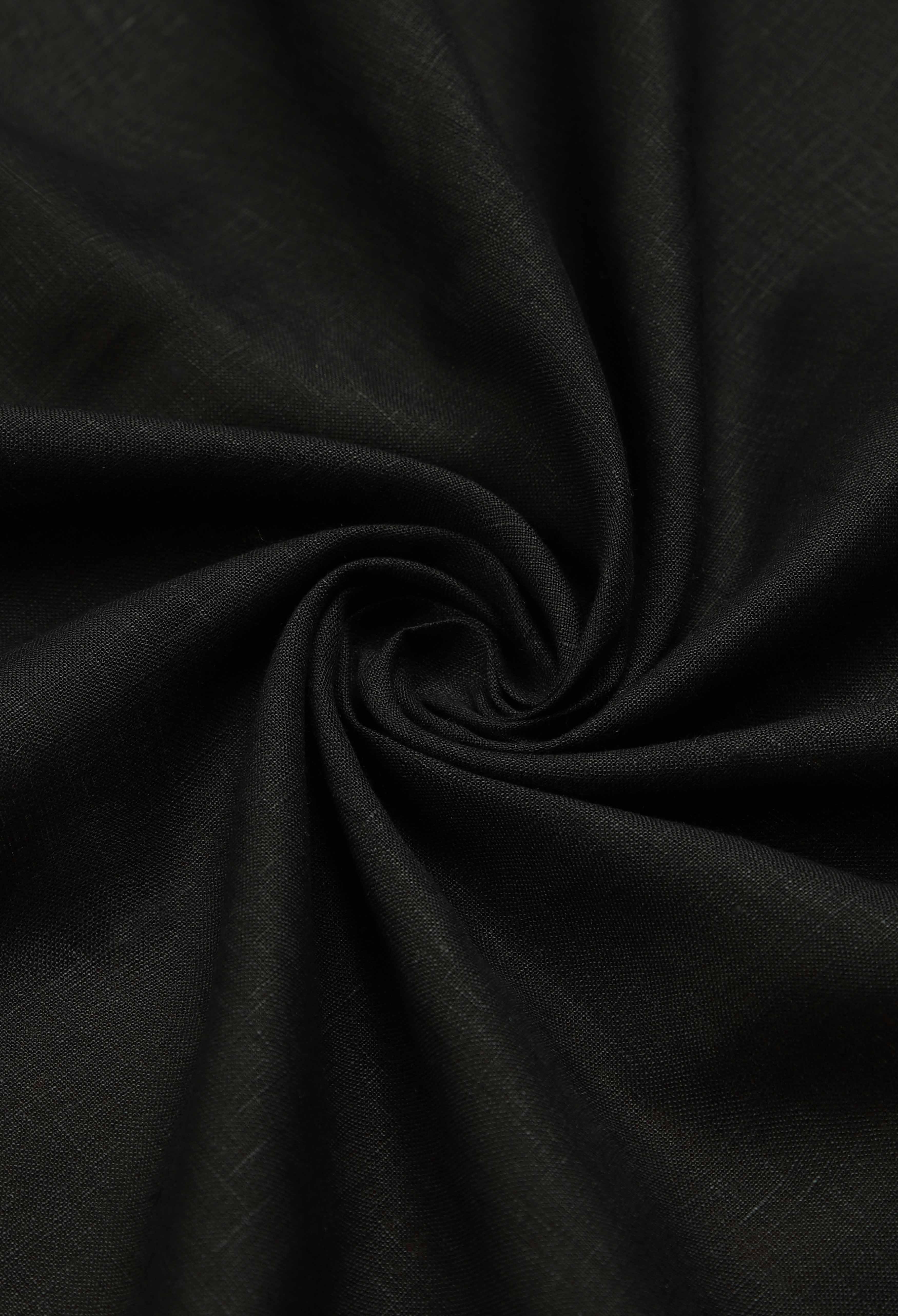 Coal Black Linen (TH-000675) - Image 3