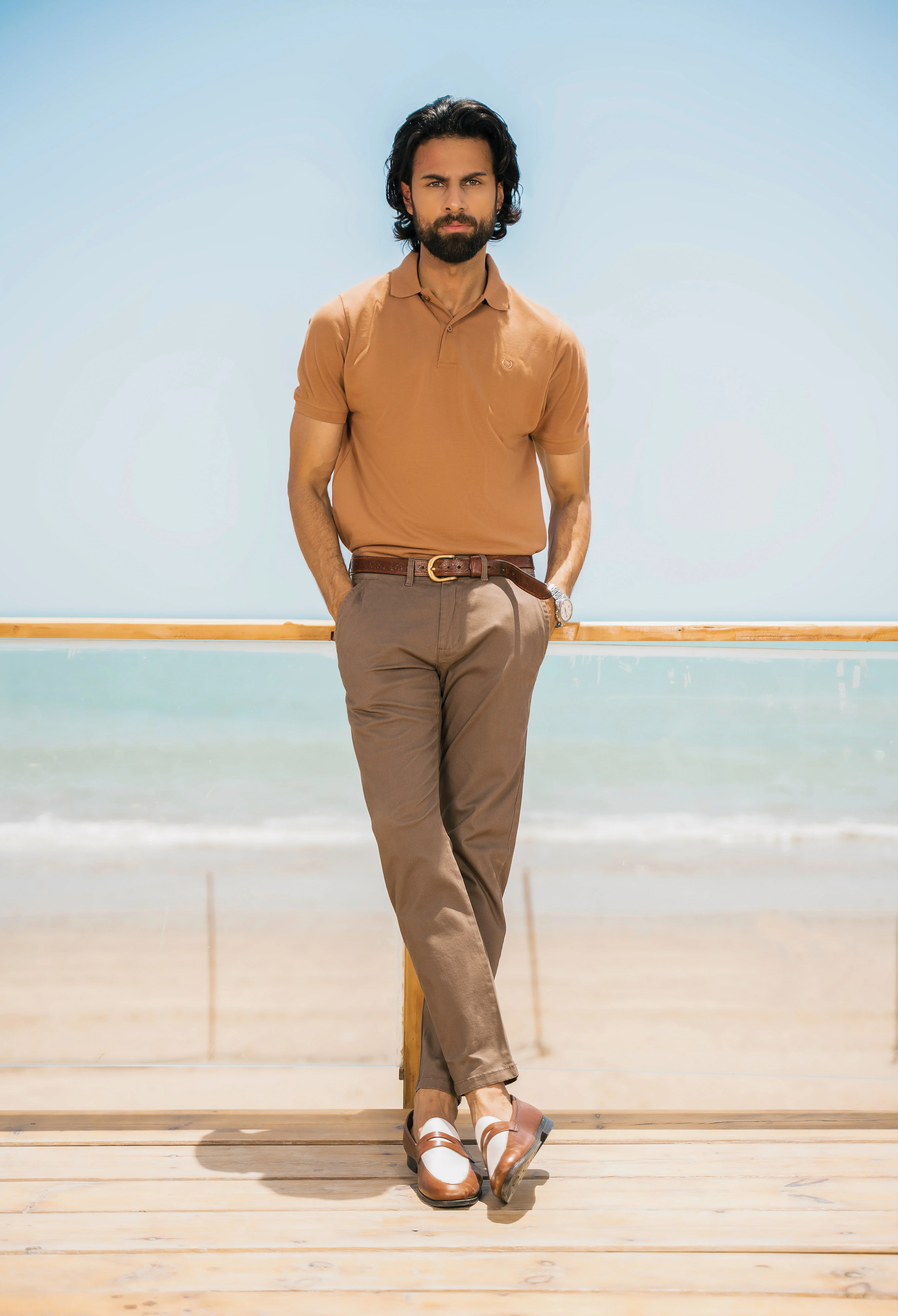 Copper Brown Polo - Image 2