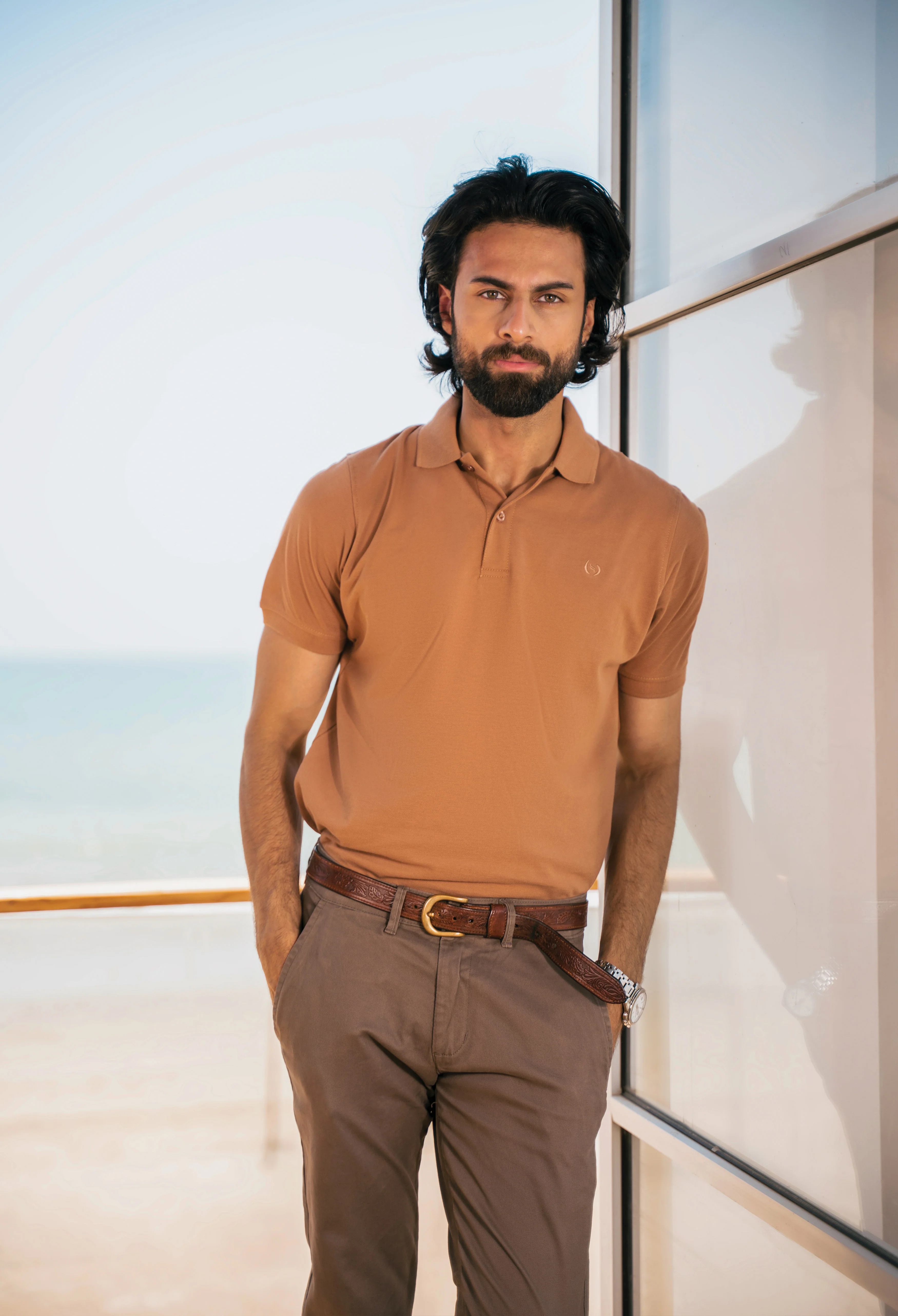 Copper Brown Polo - Image 3