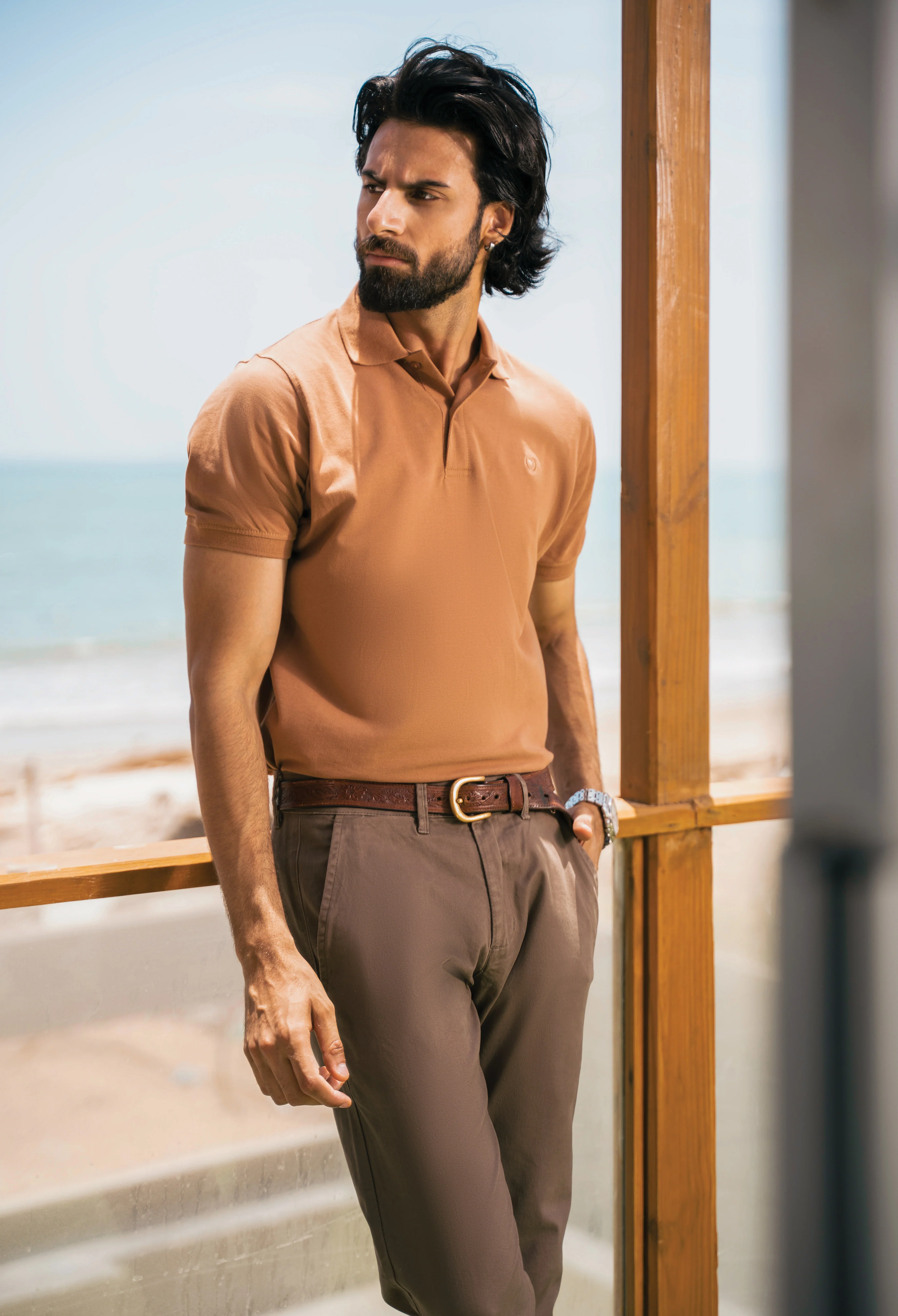 Copper Brown Polo - Image 4