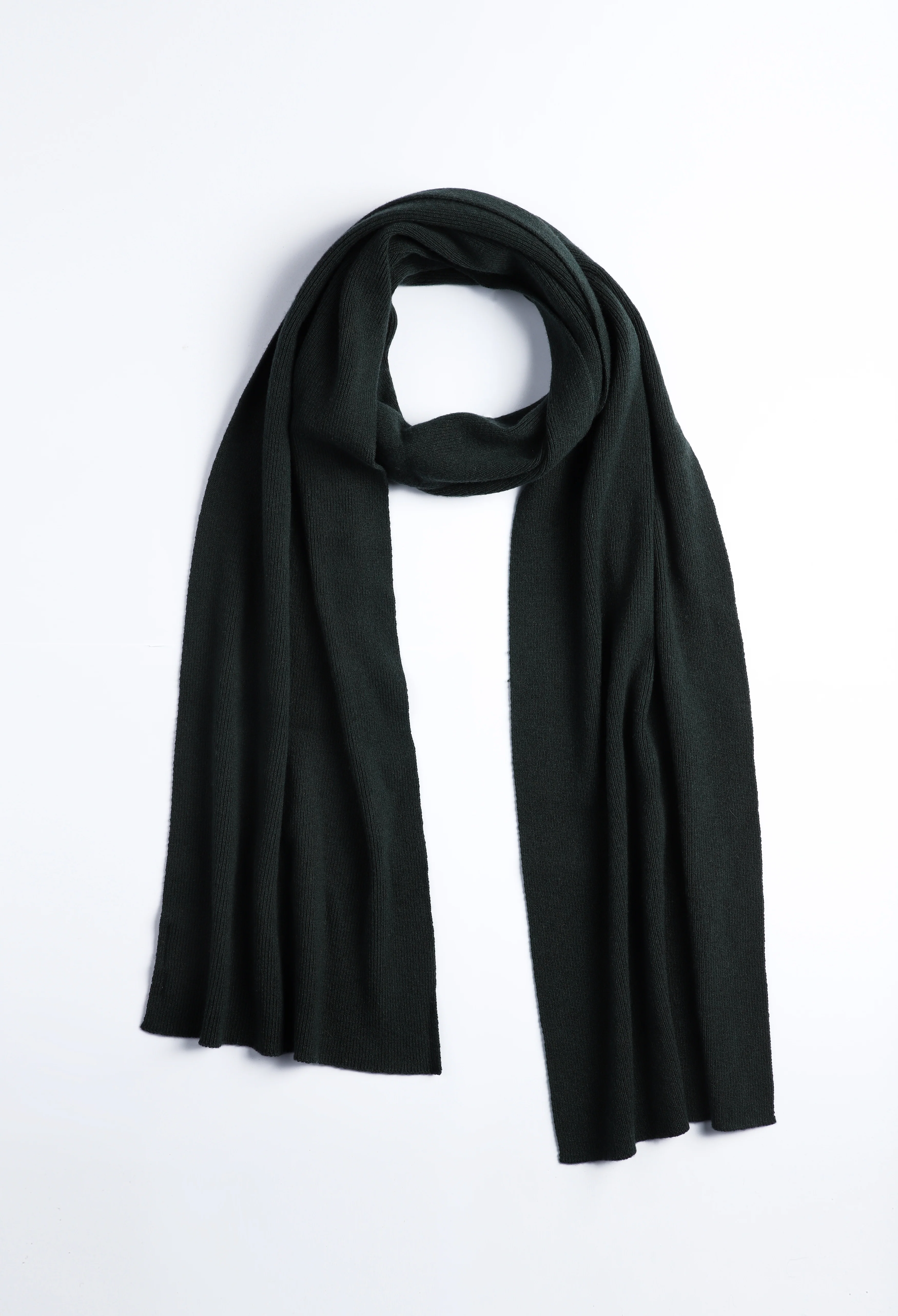 Dark Green Woolen Muffler - Image 3