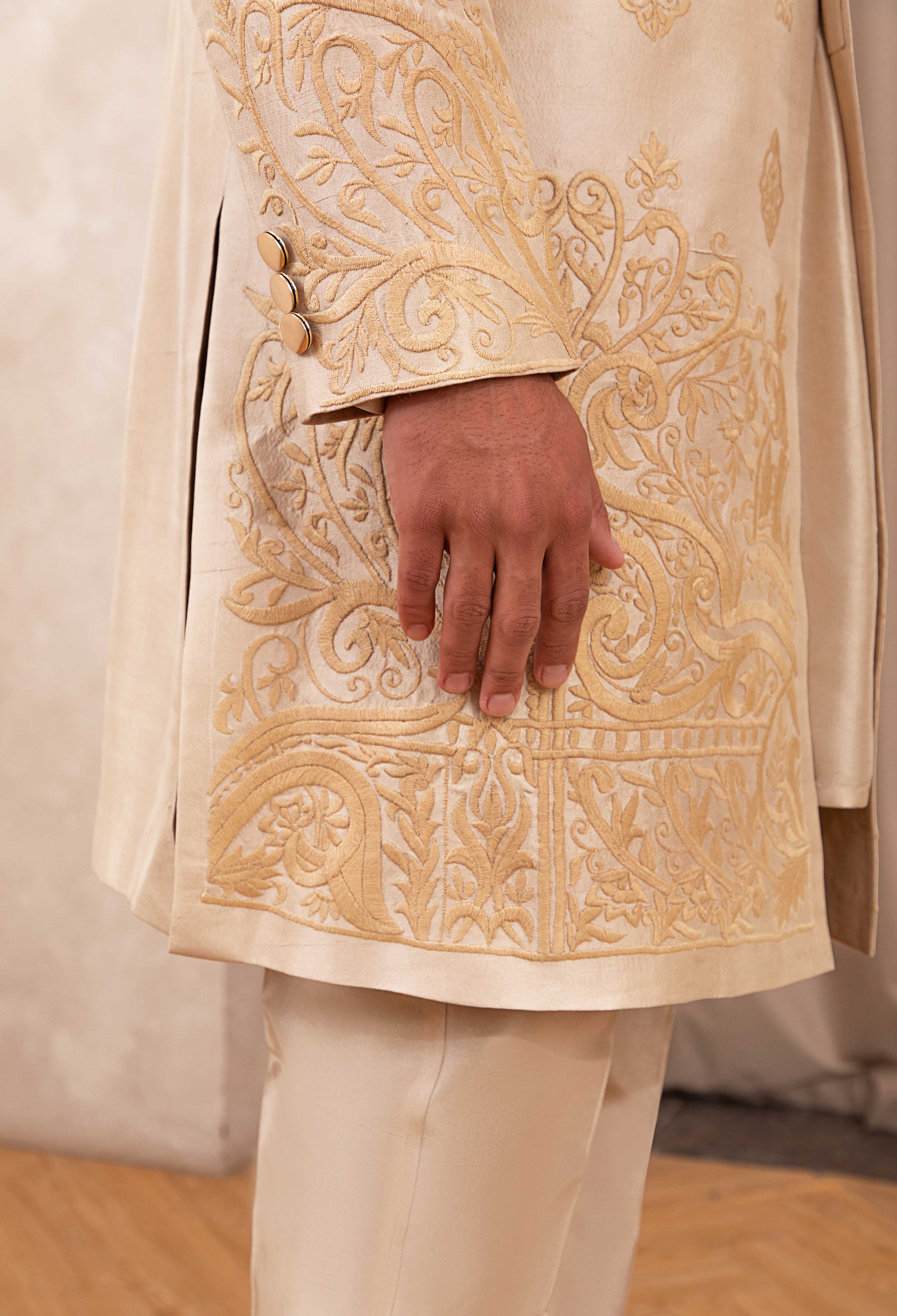 Farrukhsiyar Sherwani (SHR-00054) - Image 4