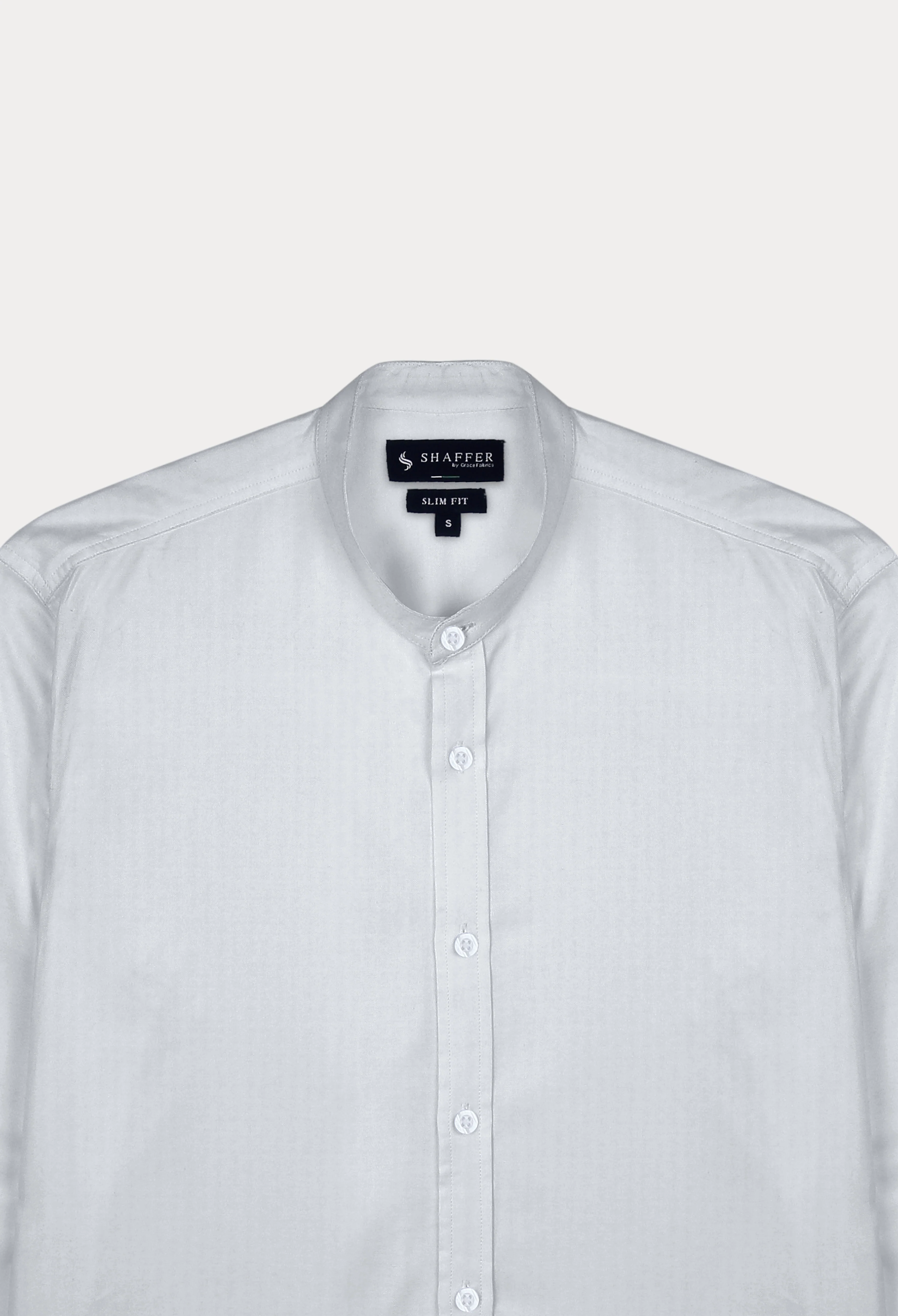 Grey Semi Formal Shirt (CSH-000042) - Image 6