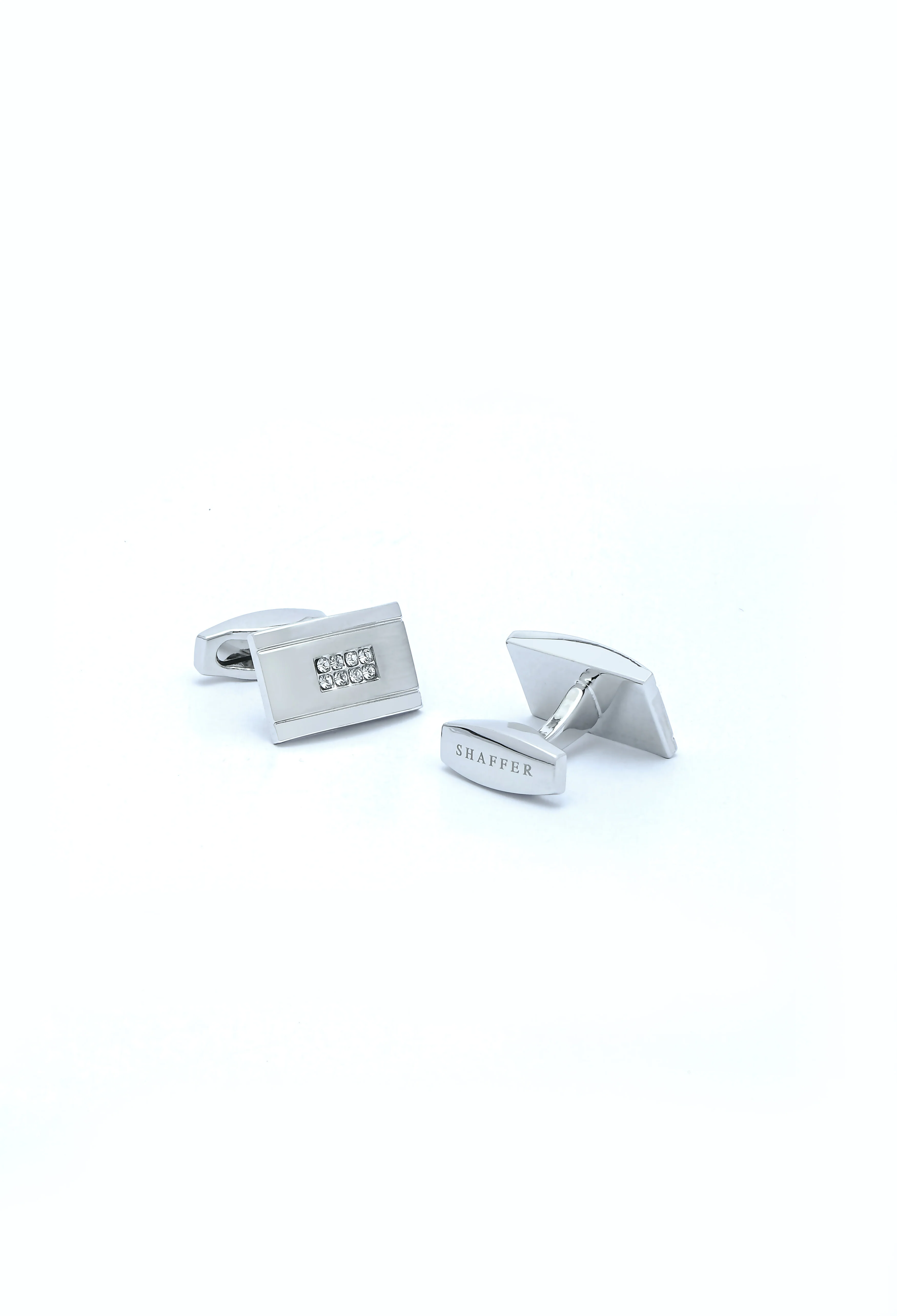 Grey Stone Cufflinks - Image 2
