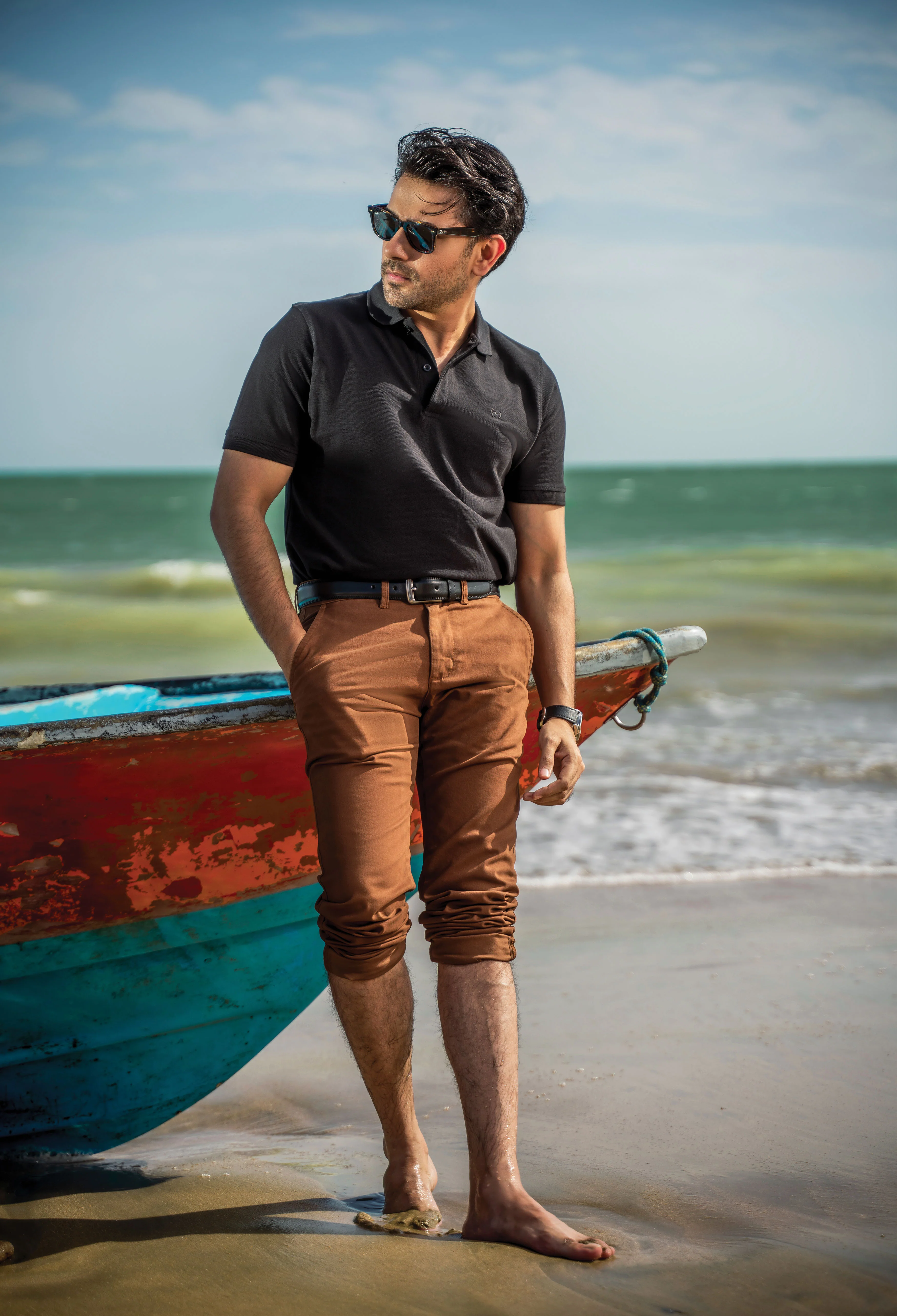 Jade Black Polo - Image 4