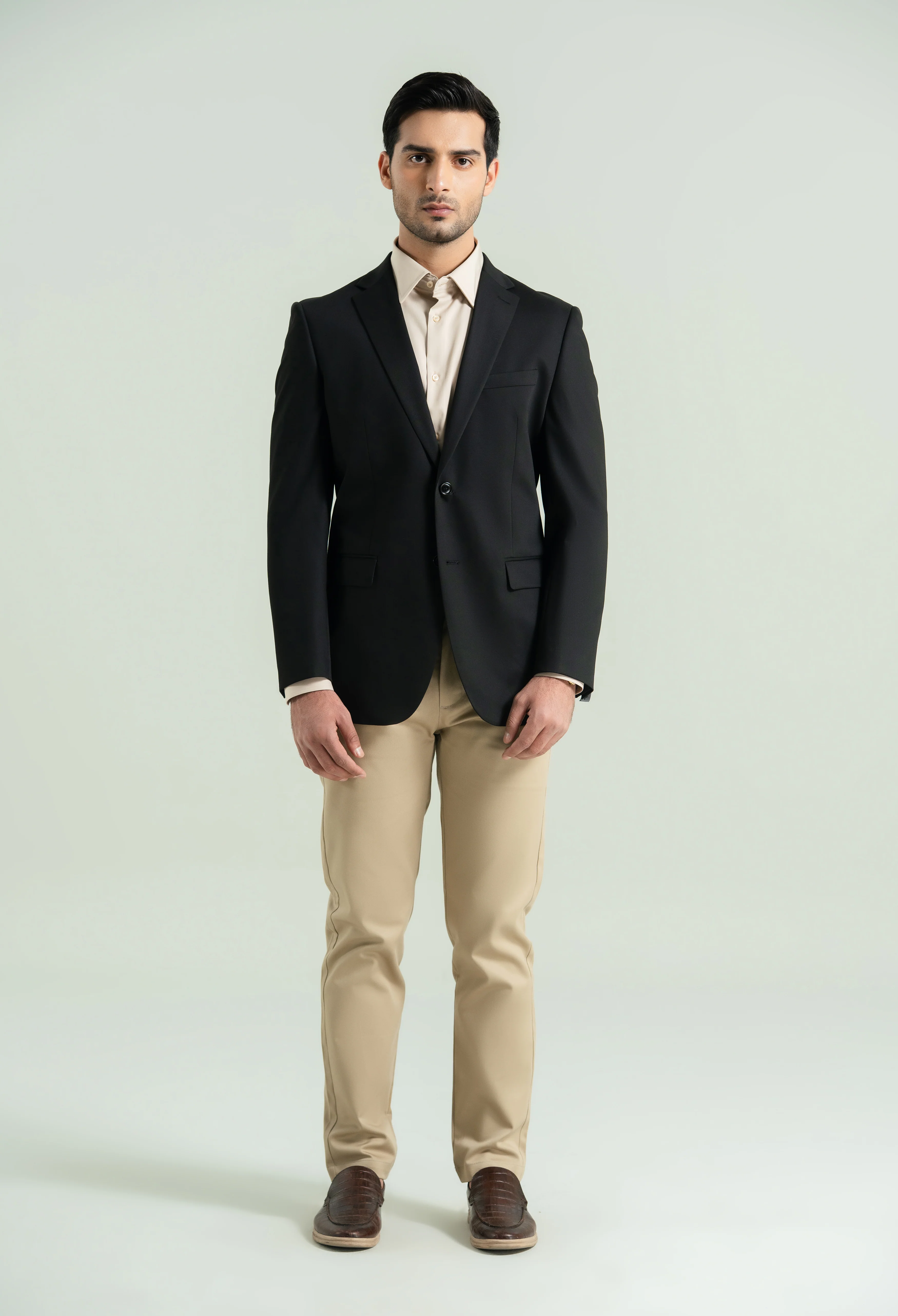 Jet Black Basic Blazer