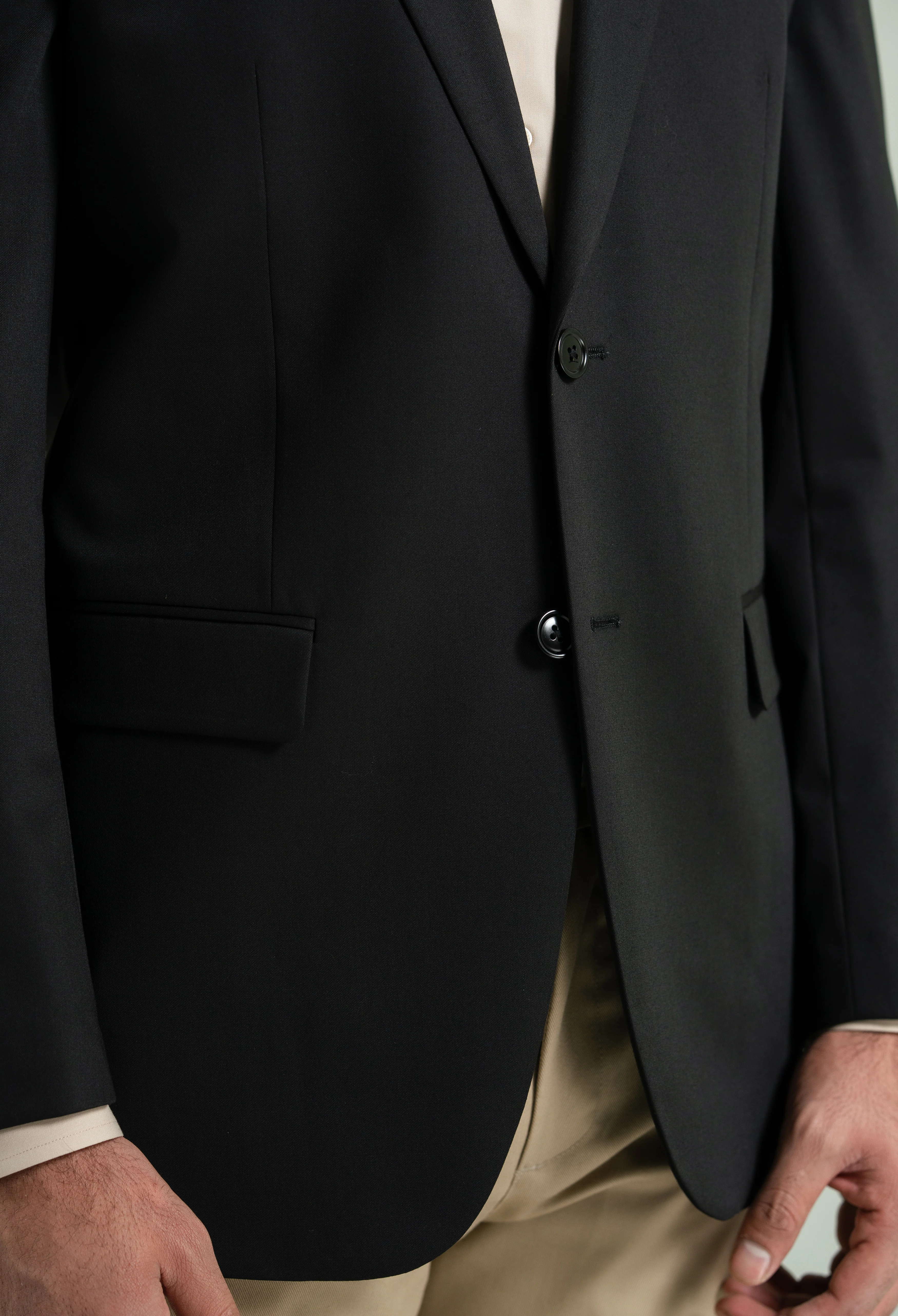 Jet Black Basic Blazer - Image 4