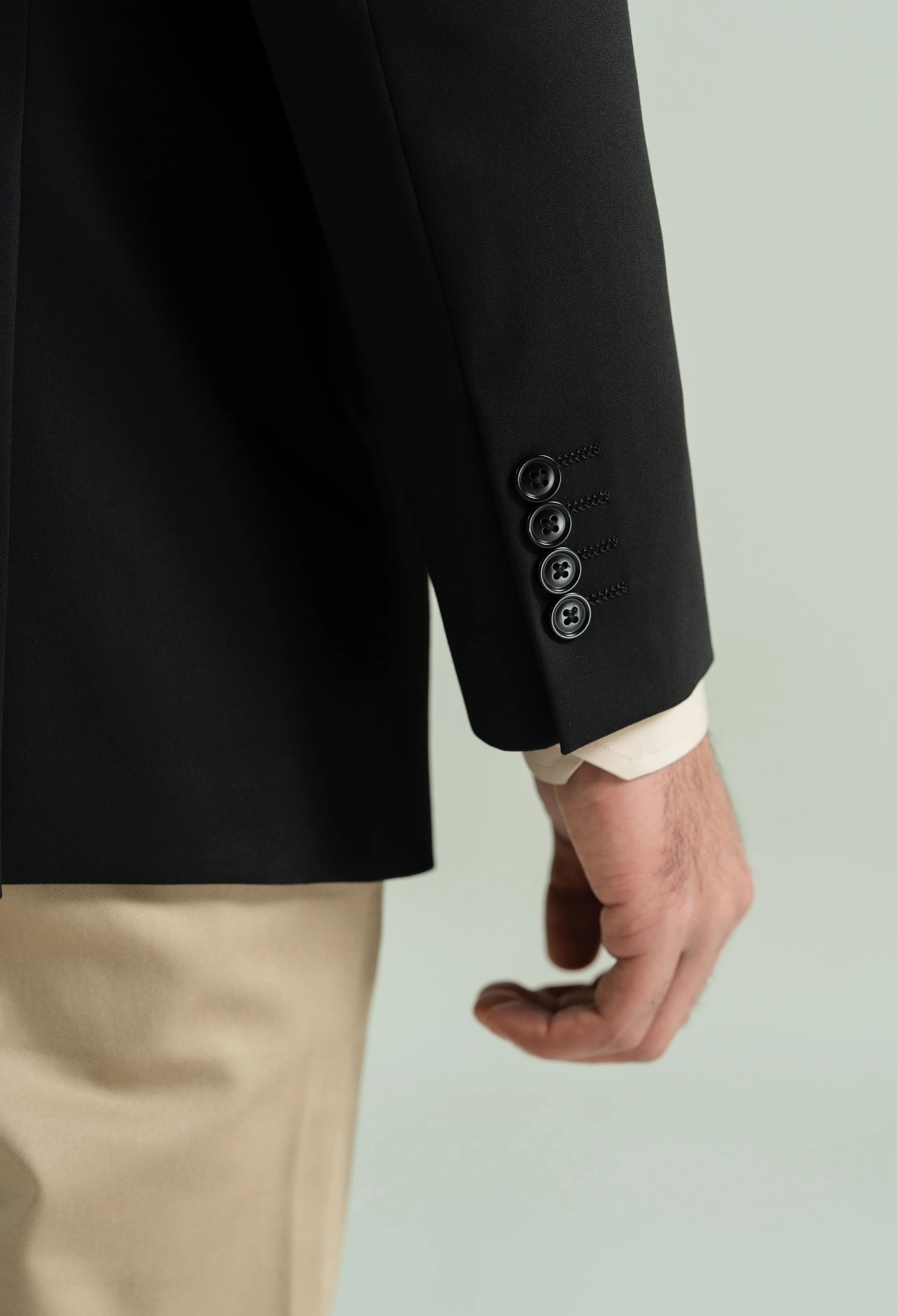 Jet Black Basic Blazer - Image 5