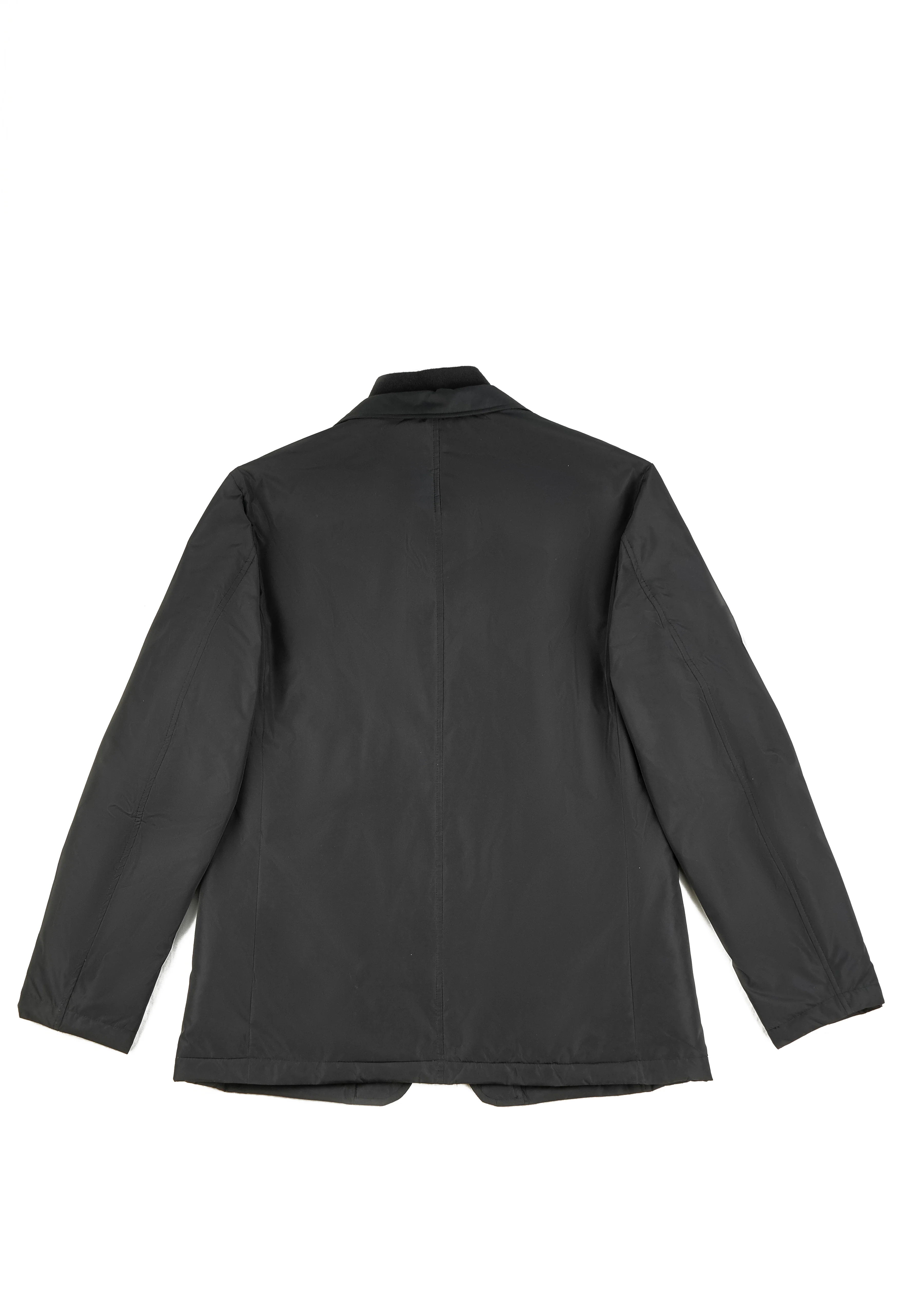 Jet Black Puffer Jacket - Image 5