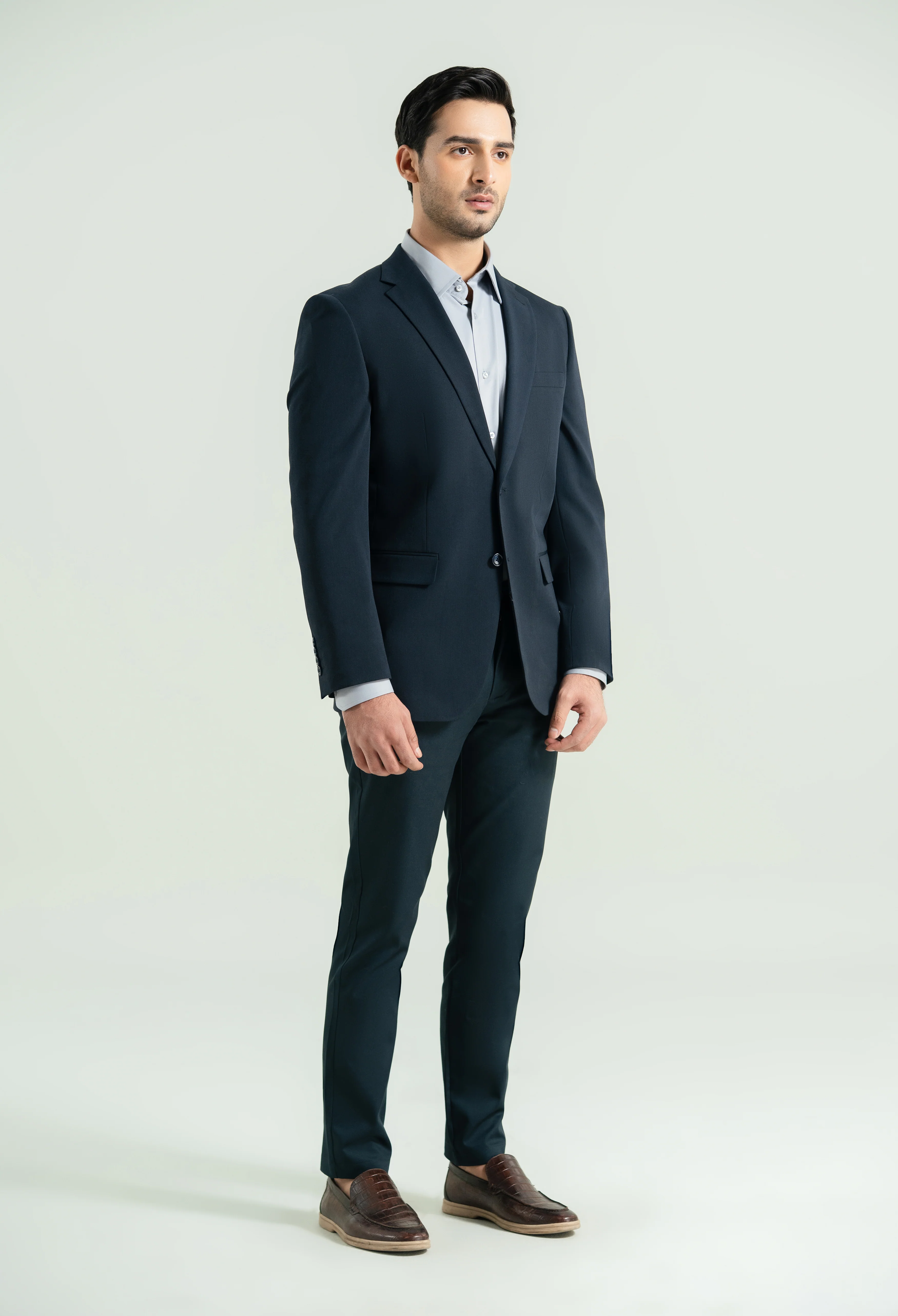 Navy Blue Basic Blazer - Image 6