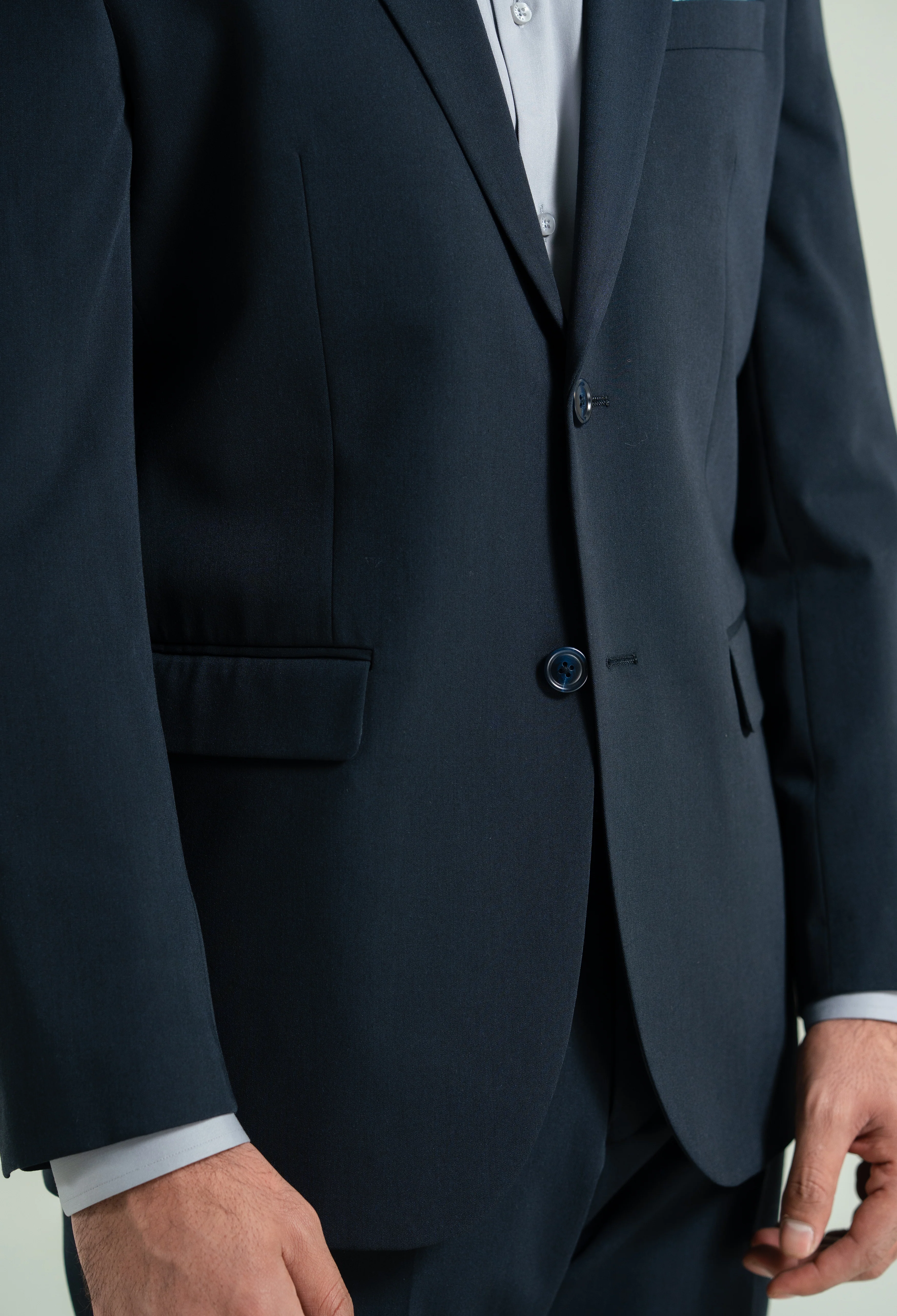 Navy Blue Two Piece Suit - Image 4