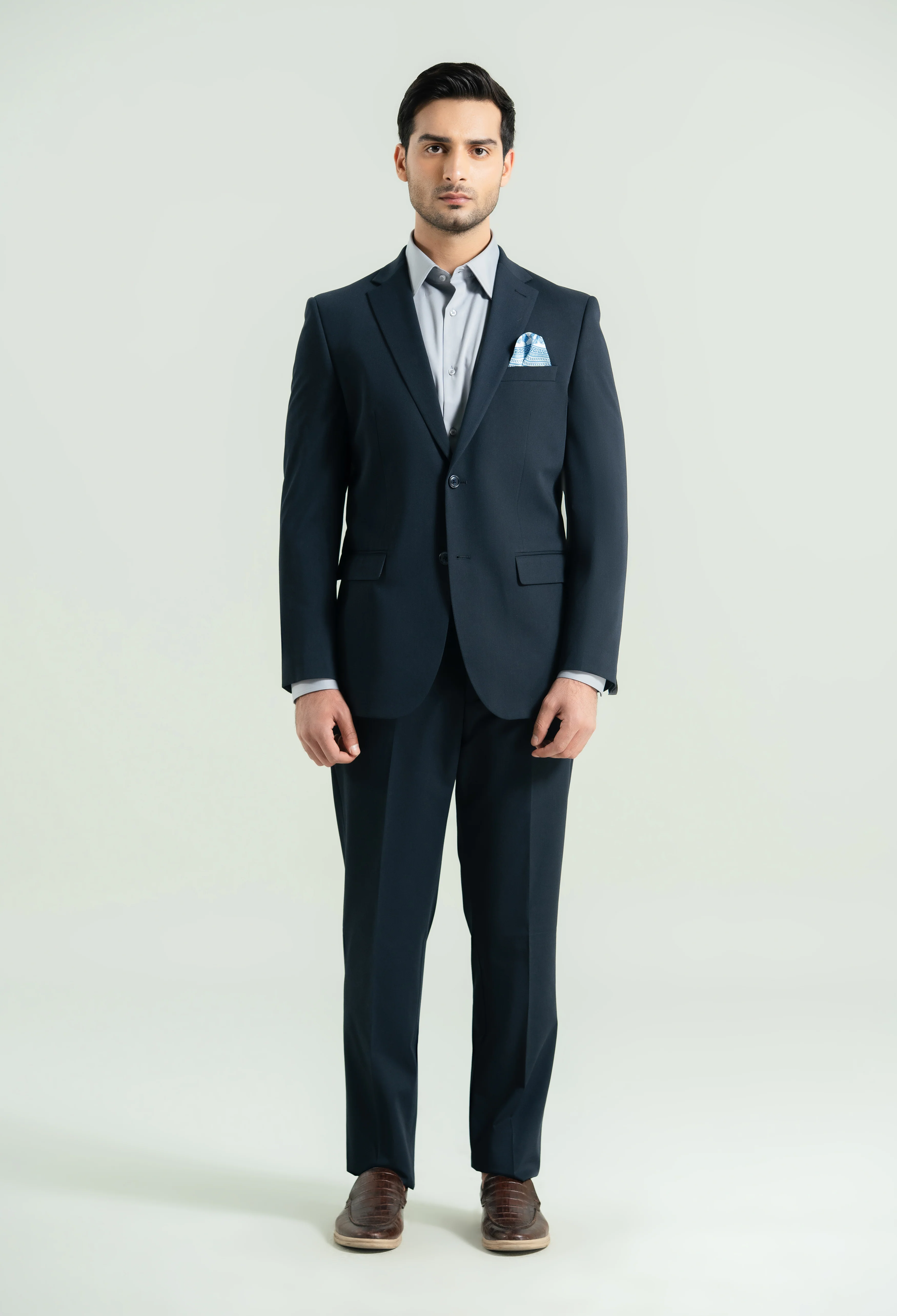 Navy Blue Two Piece Suit - Image 5