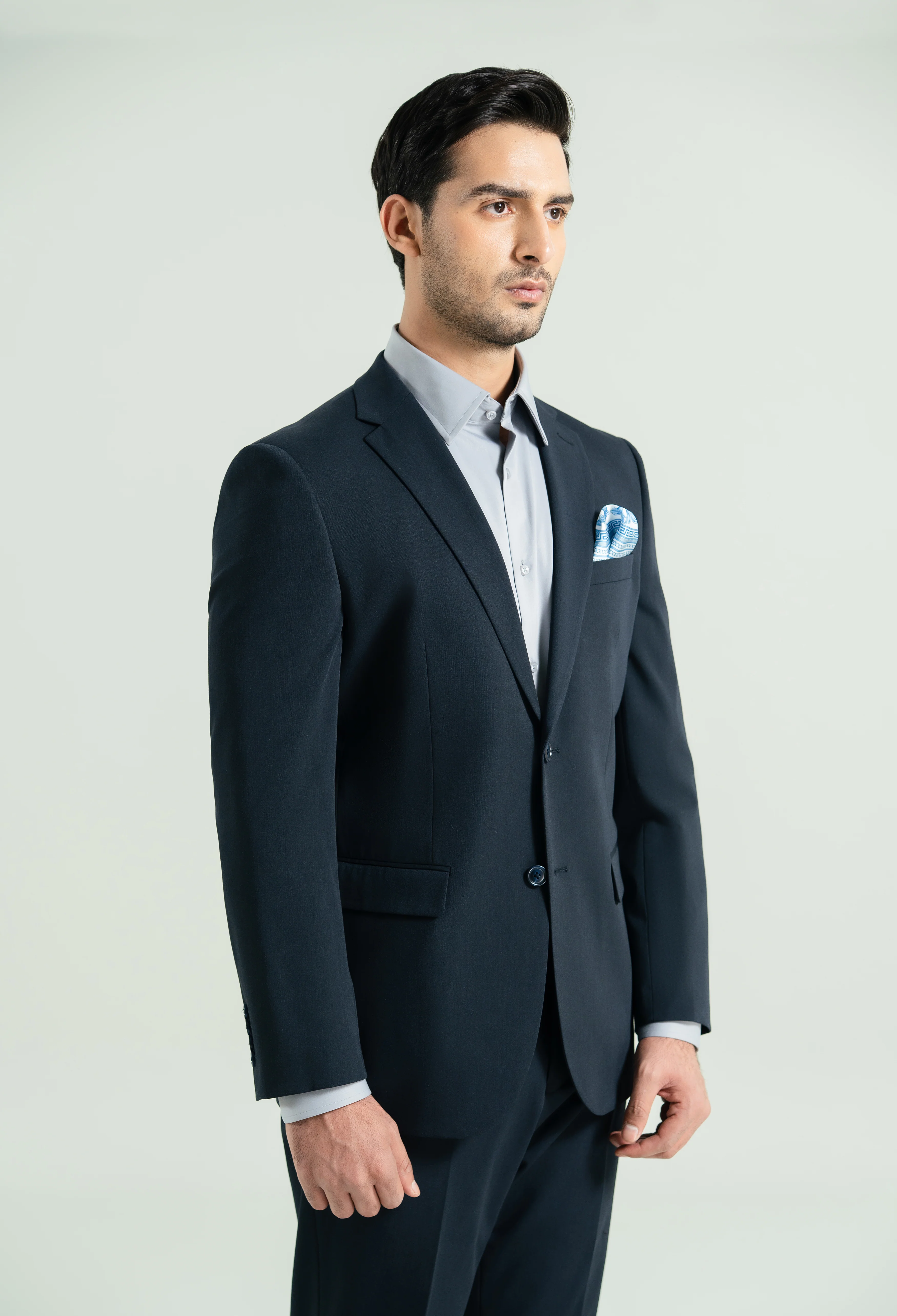 Navy Blue Two Piece Suit - Image 6