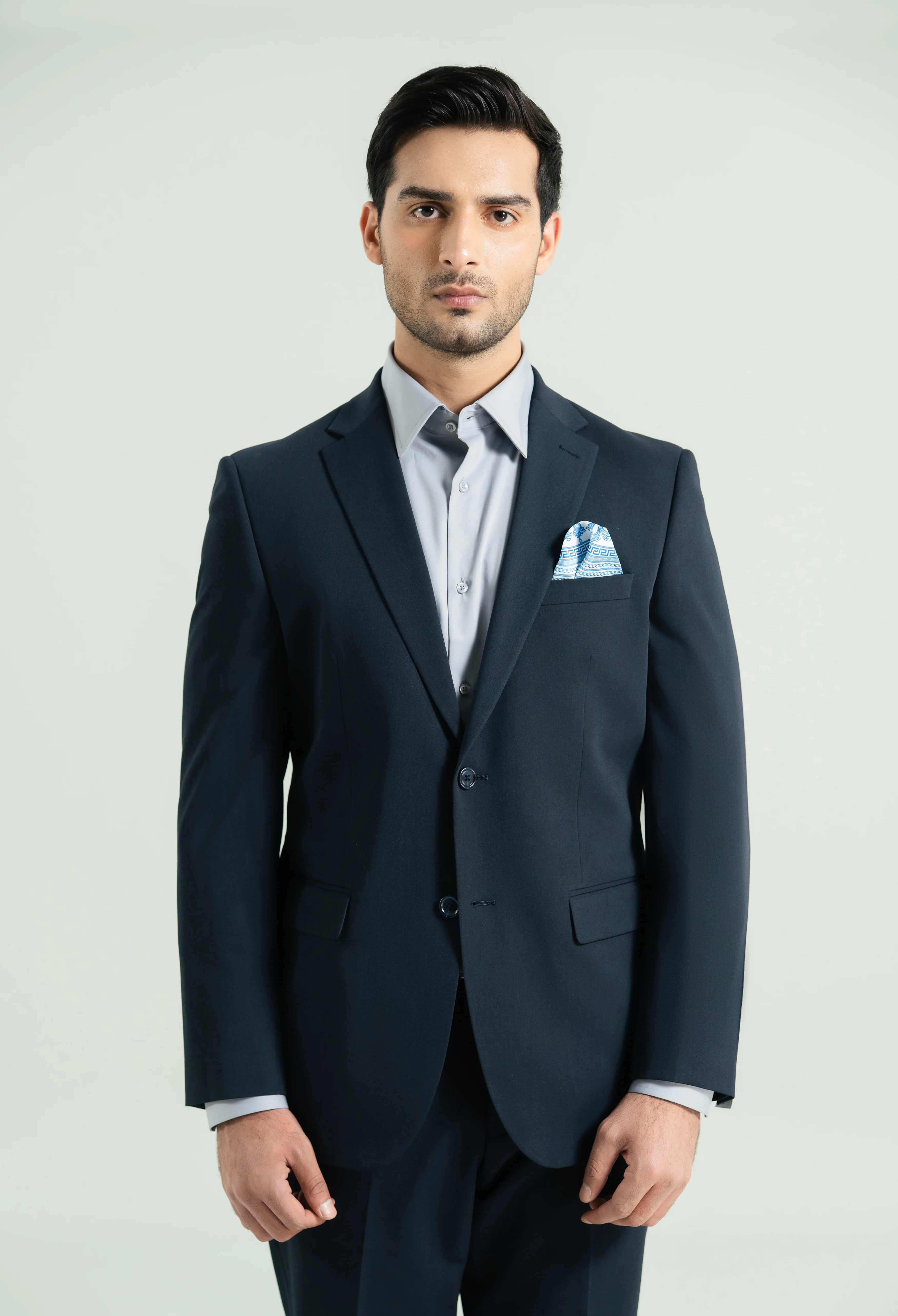 Navy Blue Two Piece Suit - Image 9