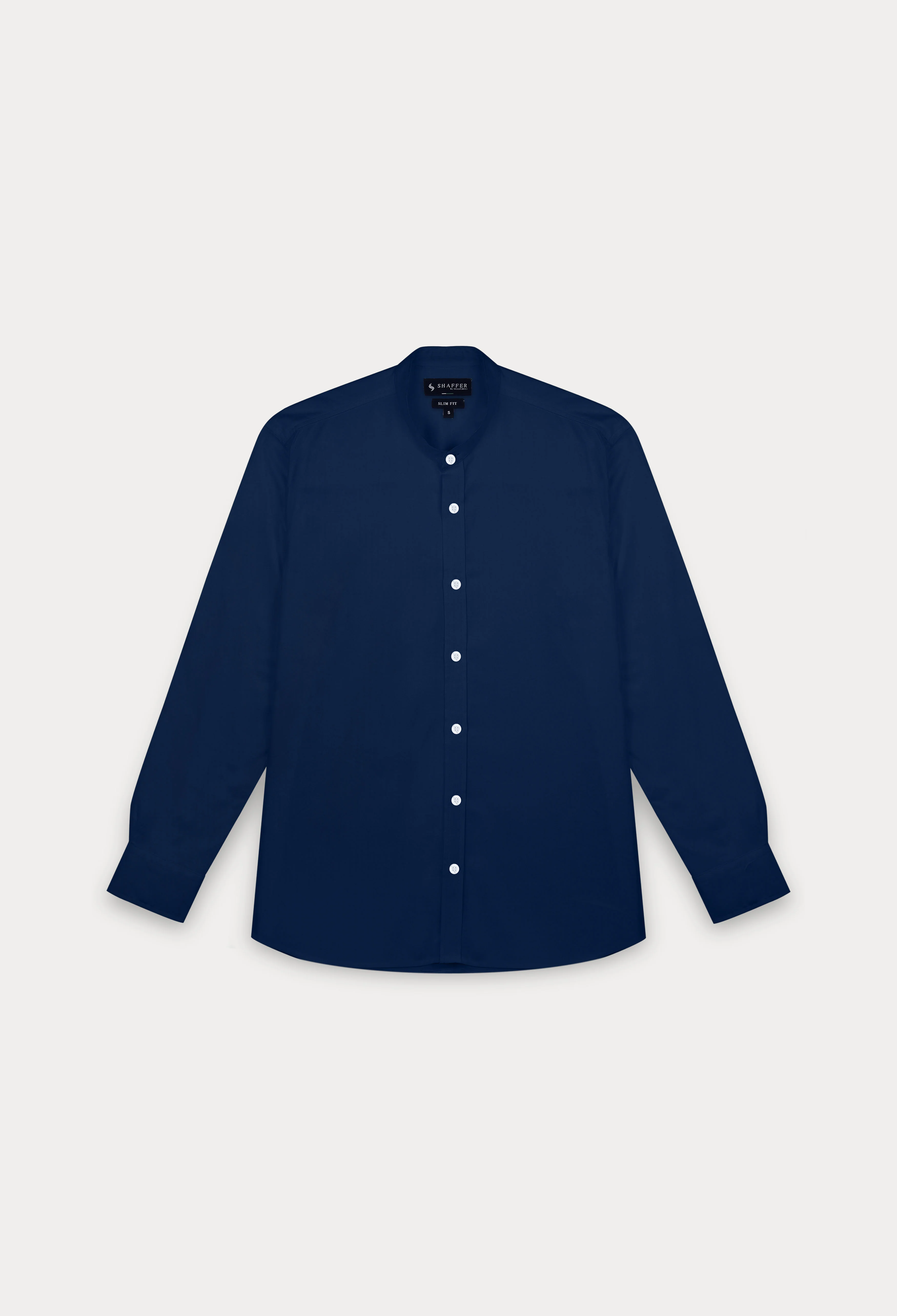 Navy Semi Formal Shirt (CSH-000042) - Image 3