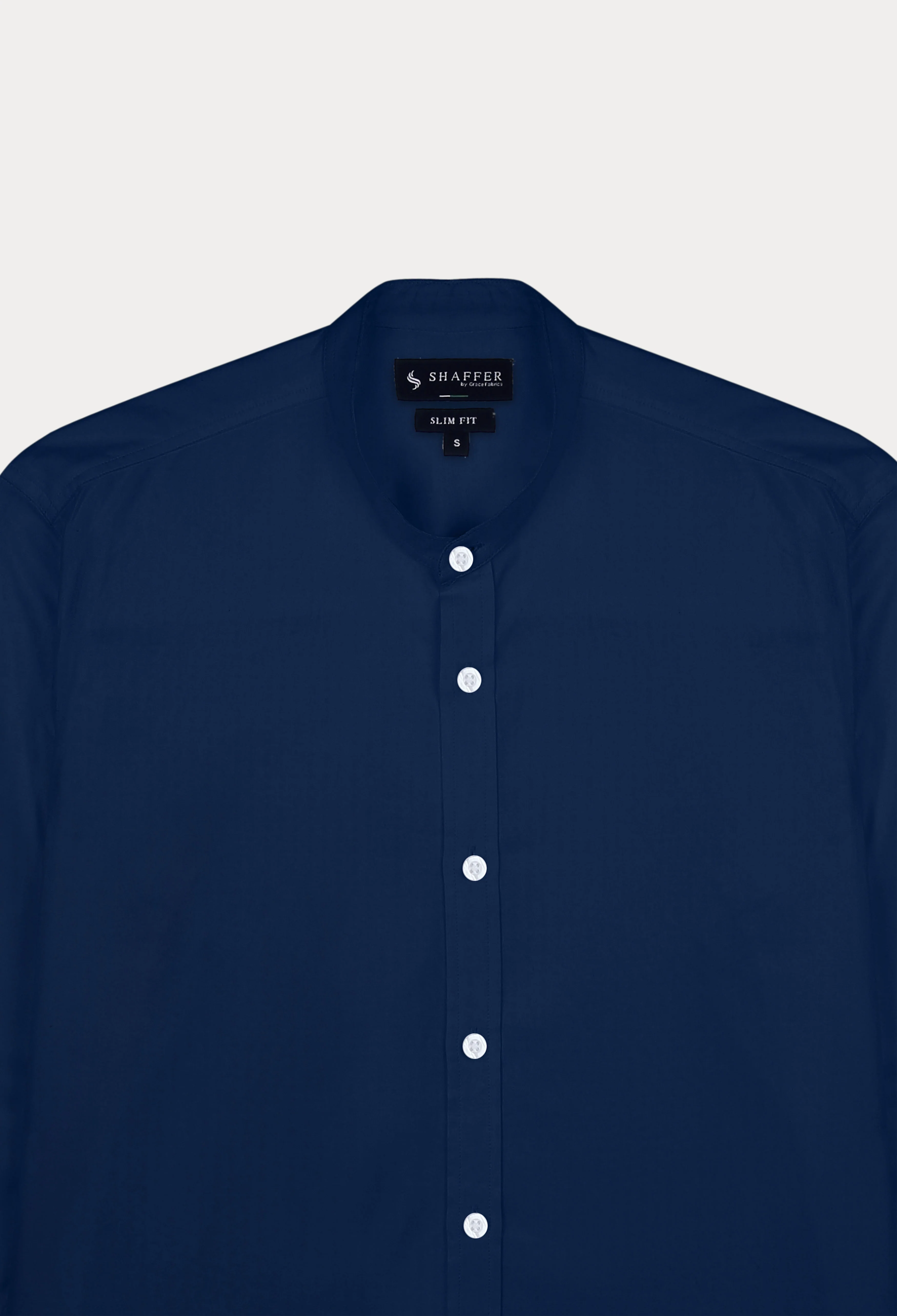 Navy Semi Formal Shirt (CSH-000042) - Image 4