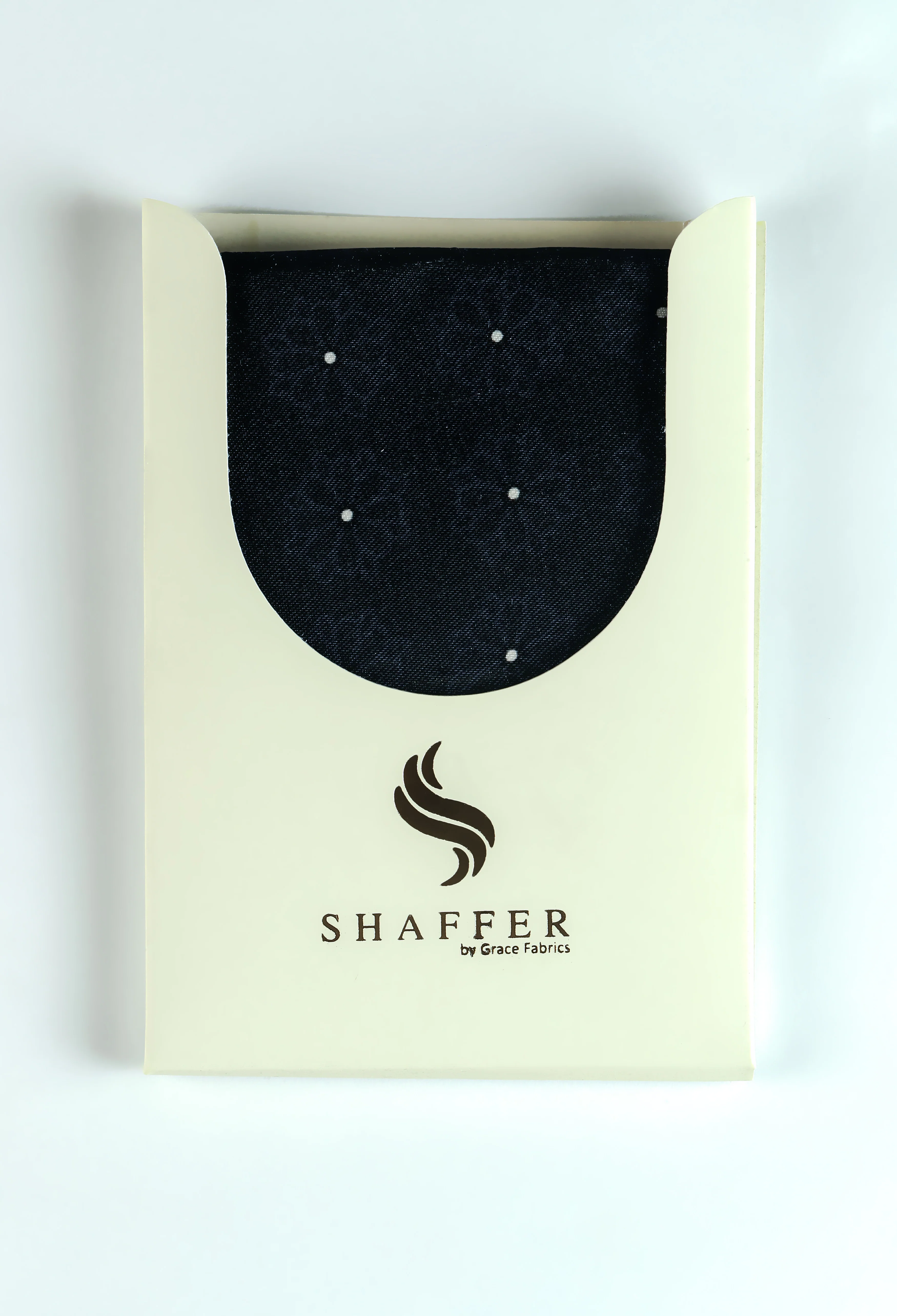 Noir Spot Pocket Square