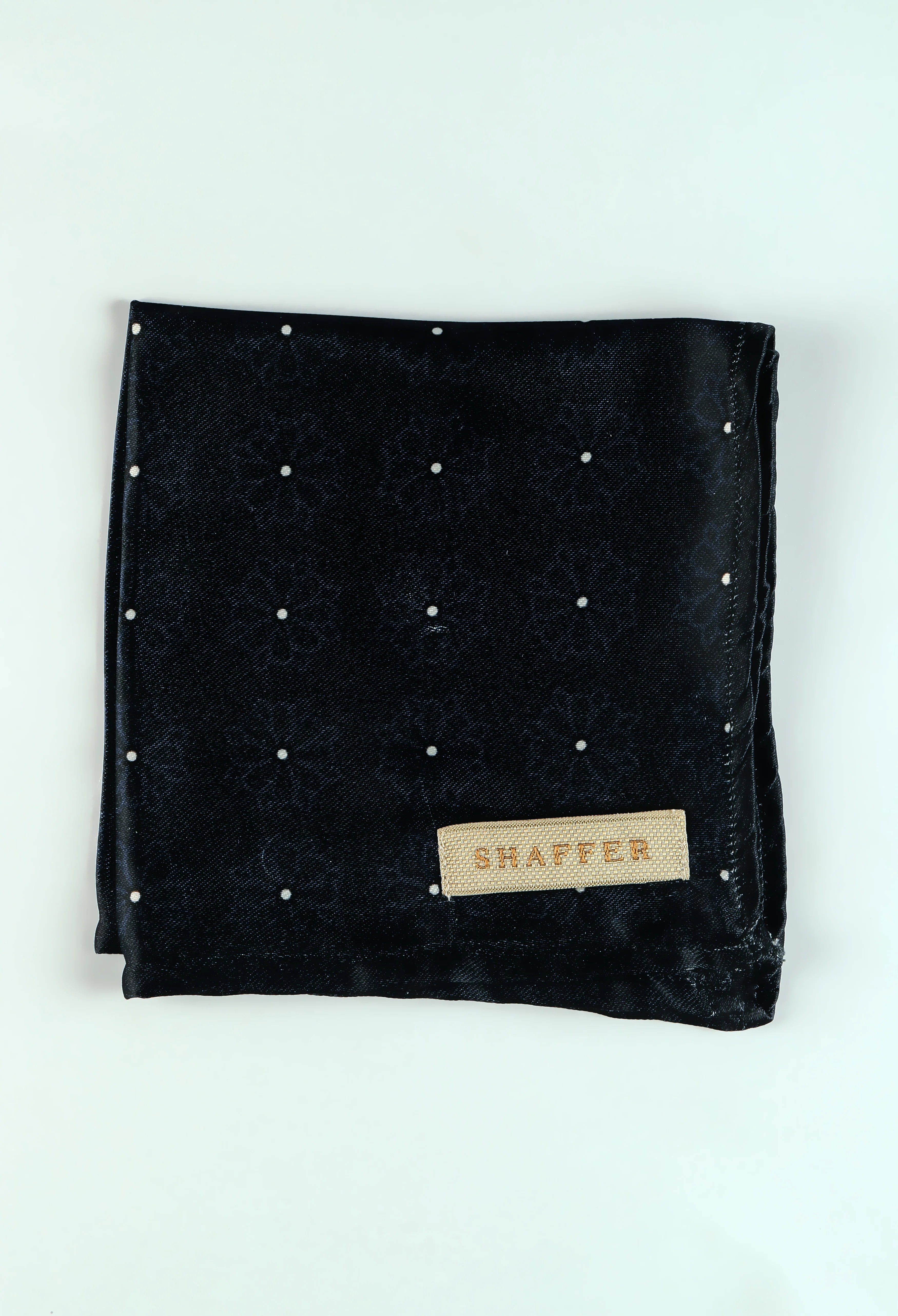 Noir Spot Pocket Square - Image 2