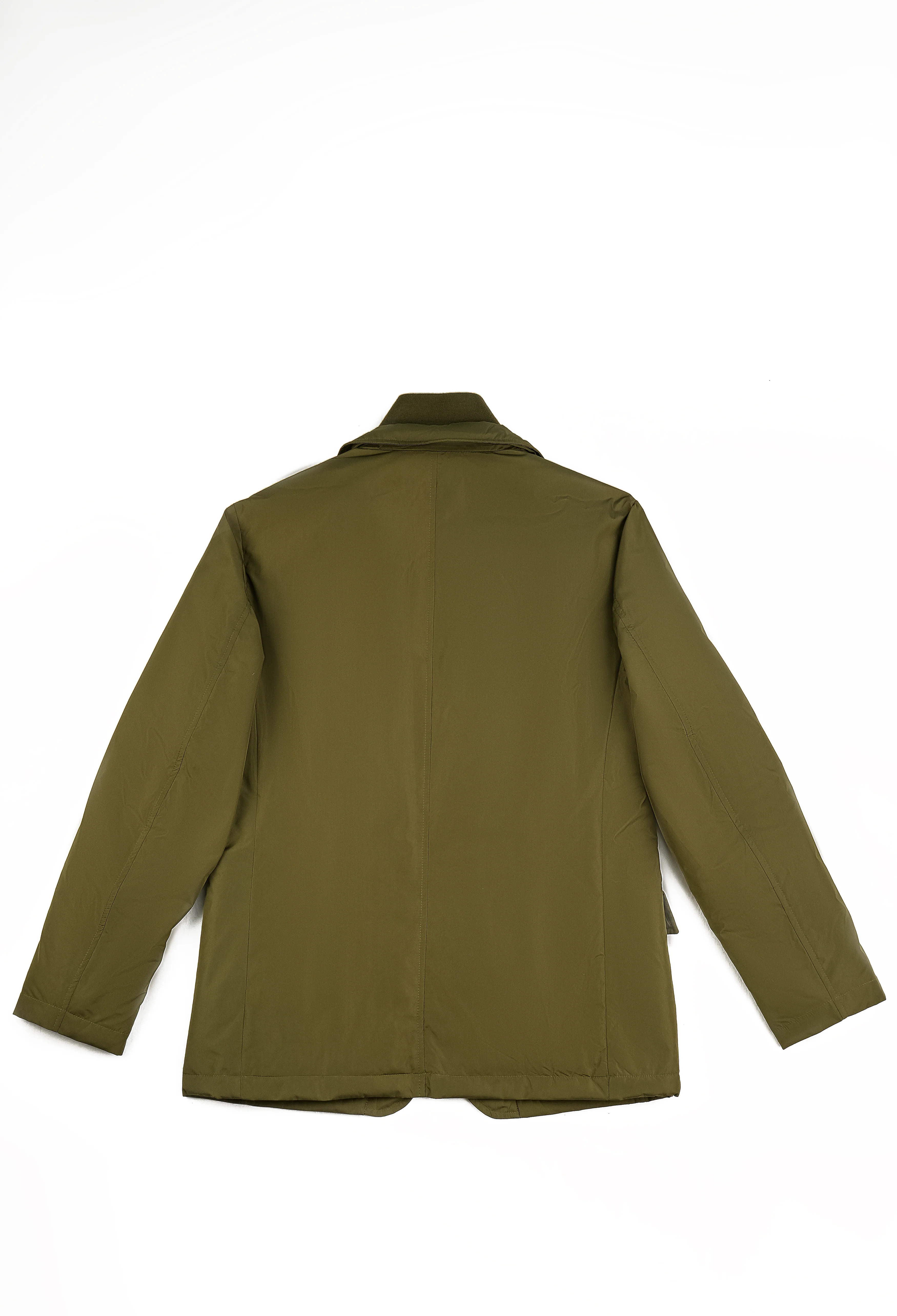 Olive Green Puffer Jacket - Image 4