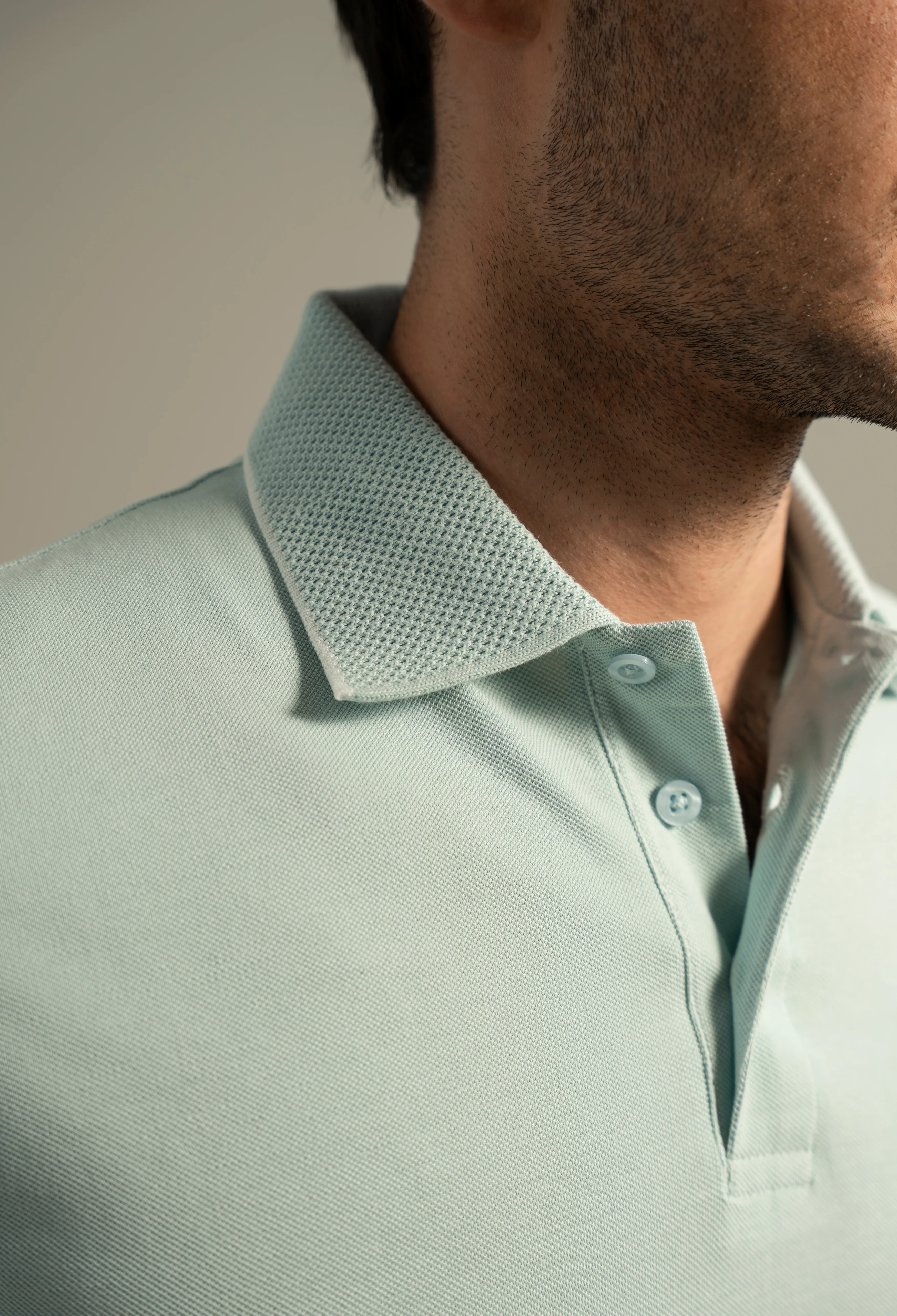 Pastel Blue Polo - Image 3