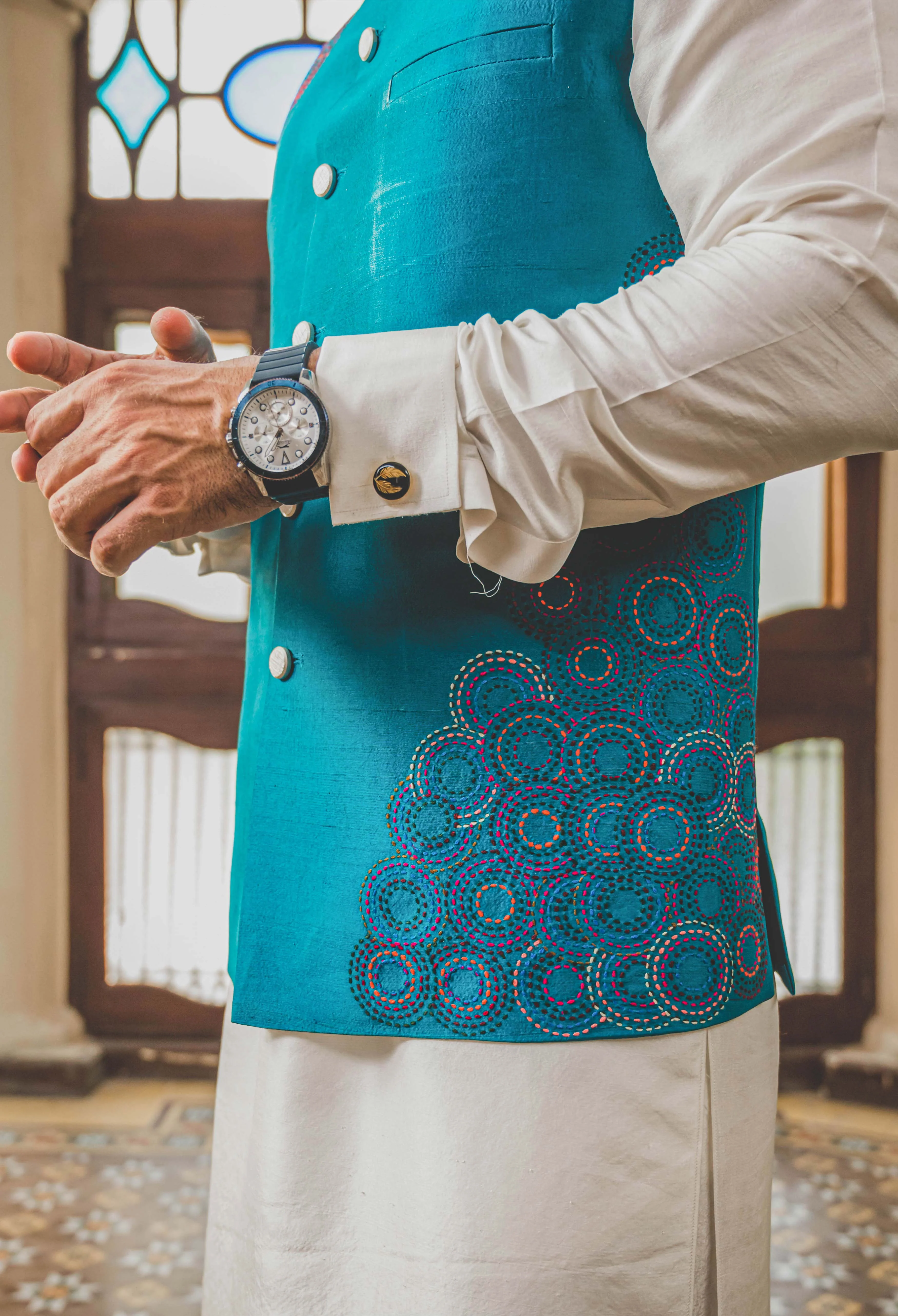 Rainbow Eclipses Waistcoat - Image 3