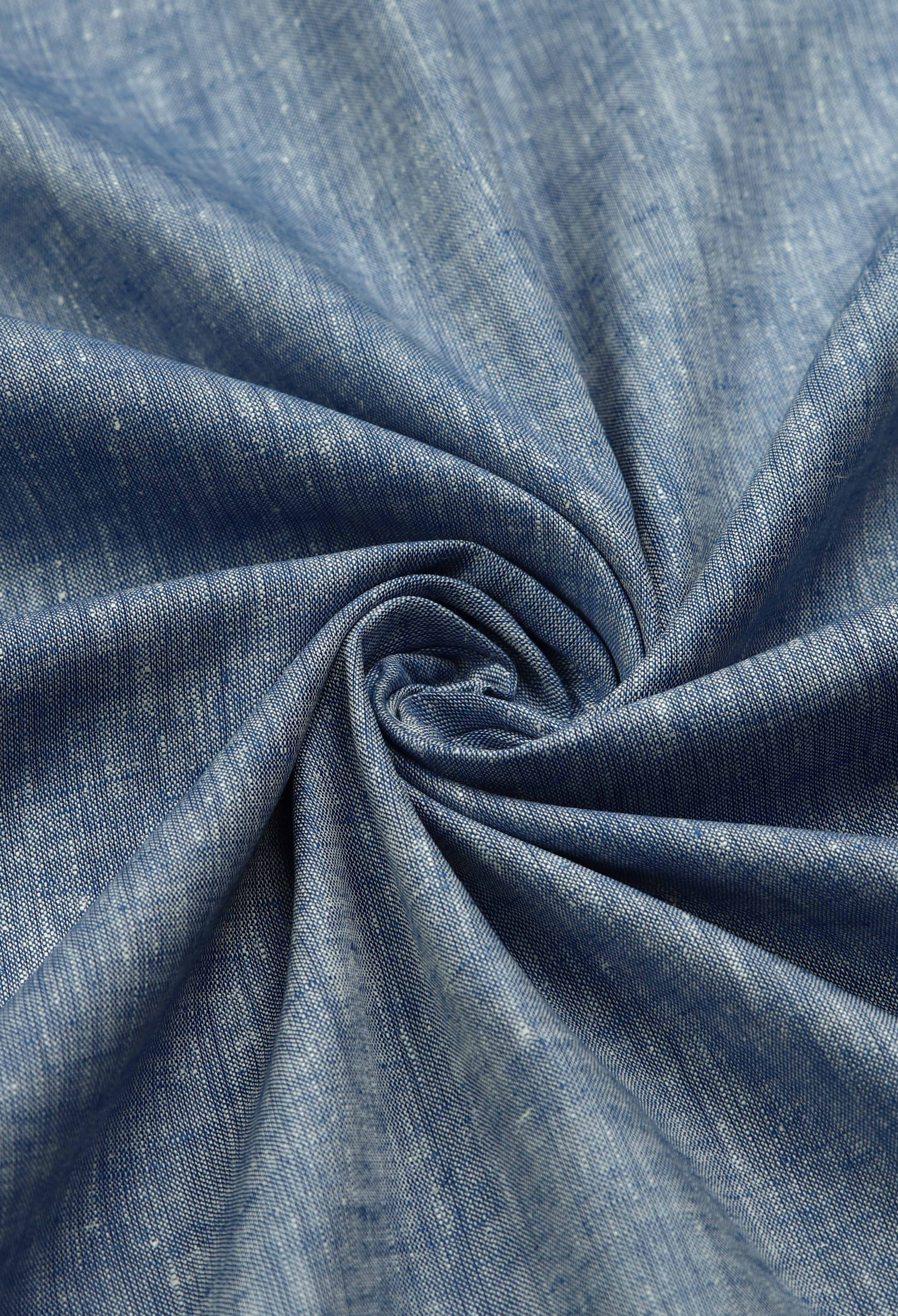 Royal Blue Linen (TH-000673) - Image 3