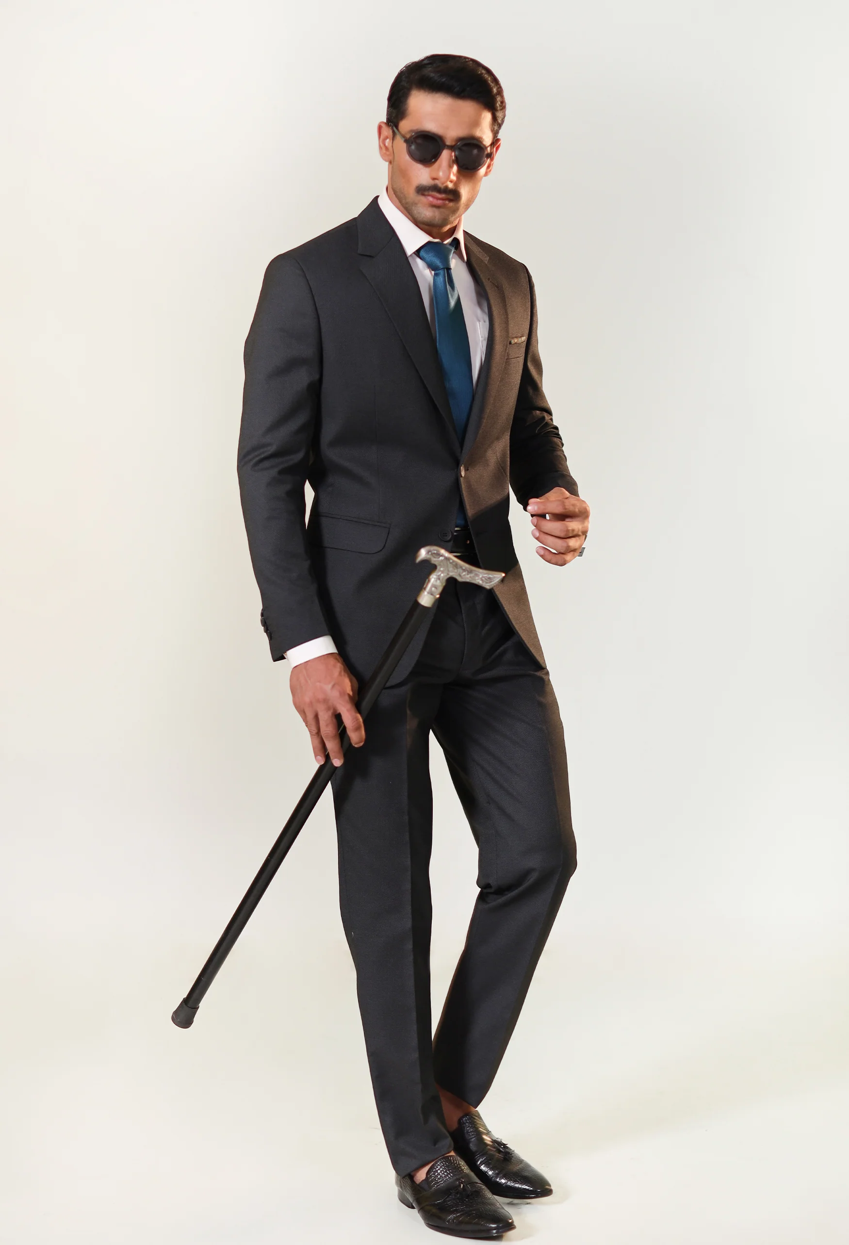 Shadow Grey Two Piece Suit - Image 4