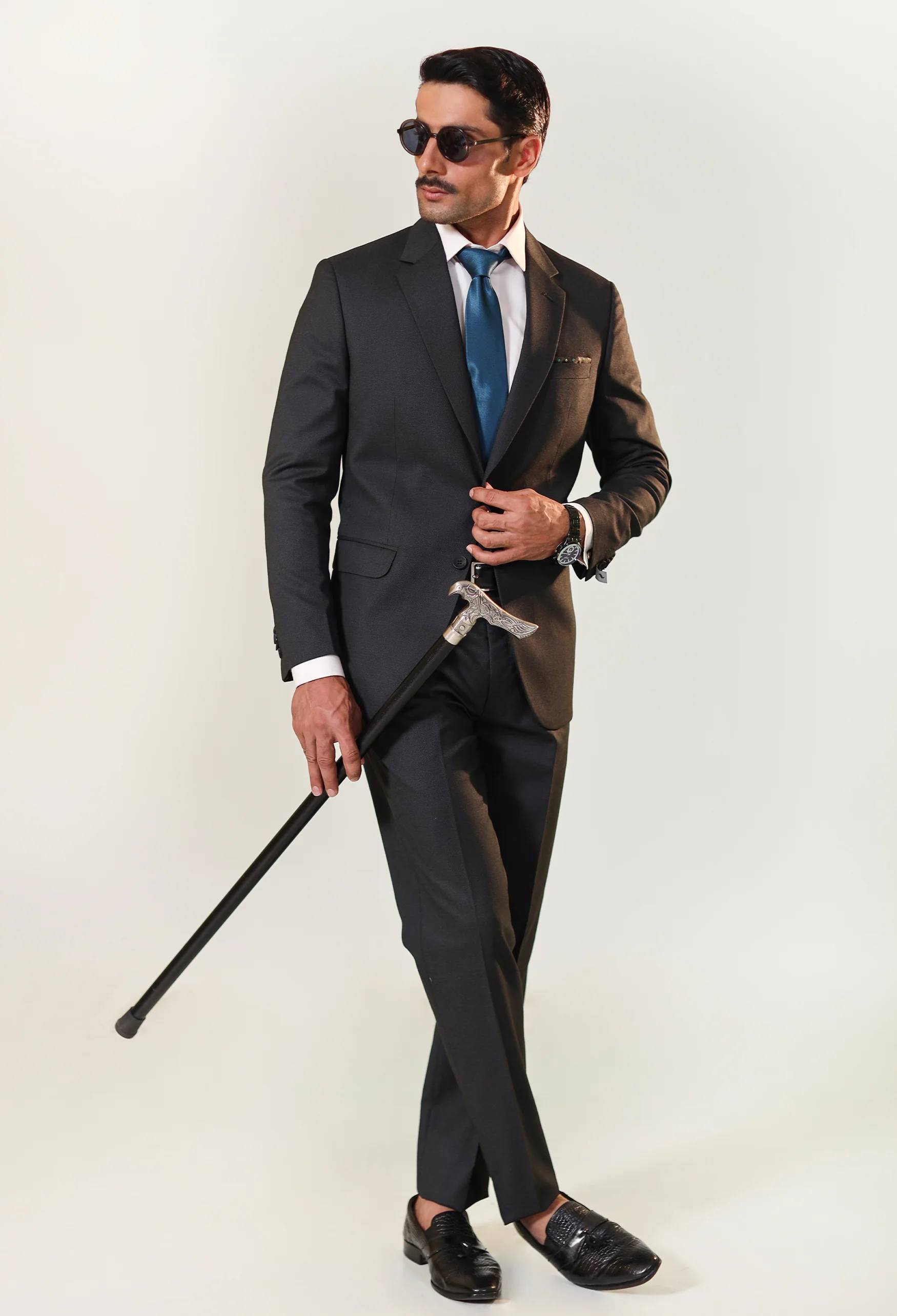 Shadow Grey Two Piece Suit - Image 5
