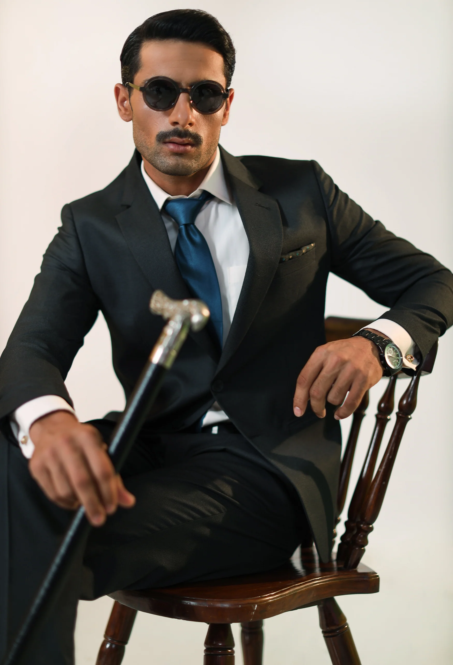 Shadow Grey Two Piece Suit - Image 6