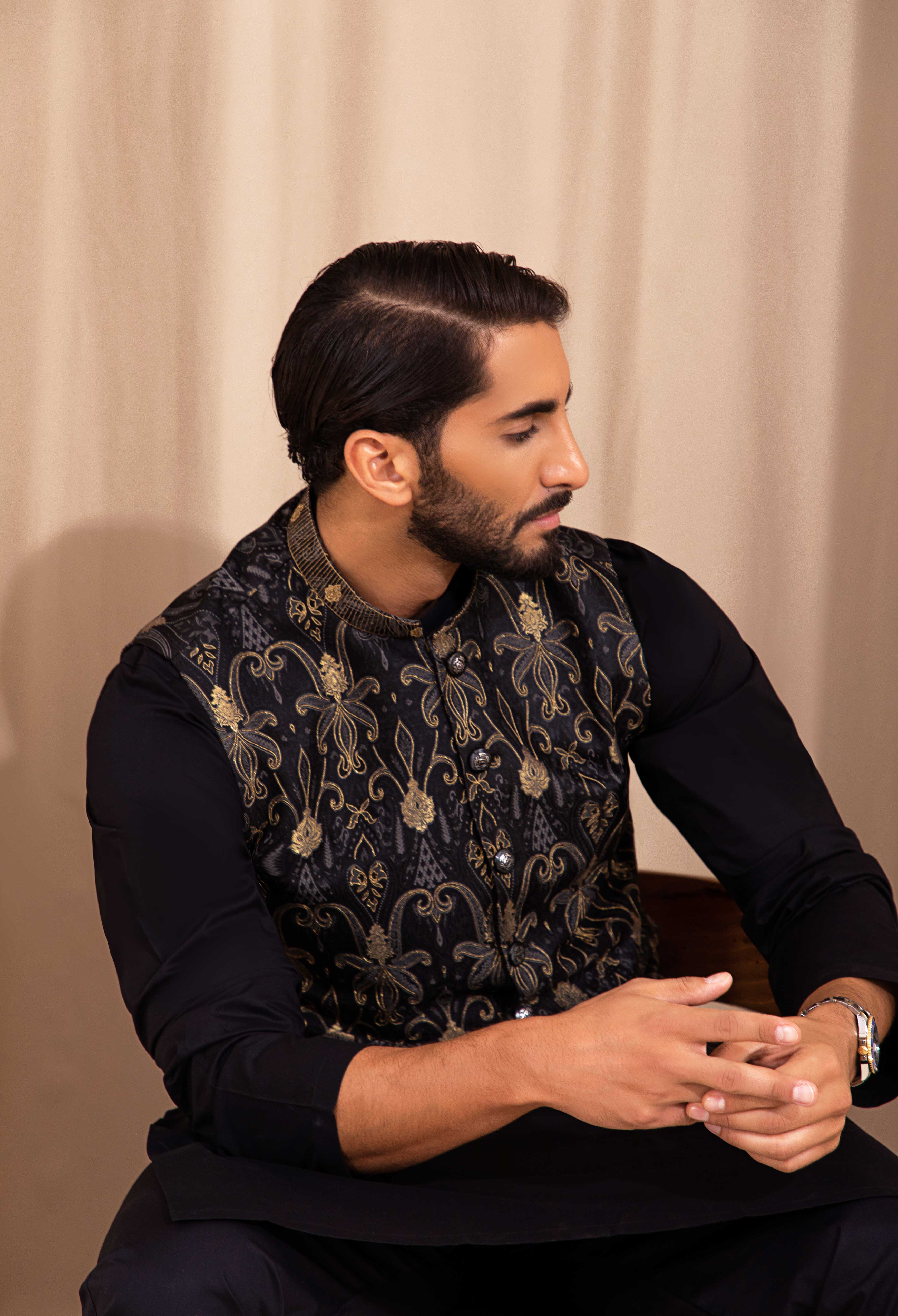 Siavash Waistcoat (WC-00022) - Image 3