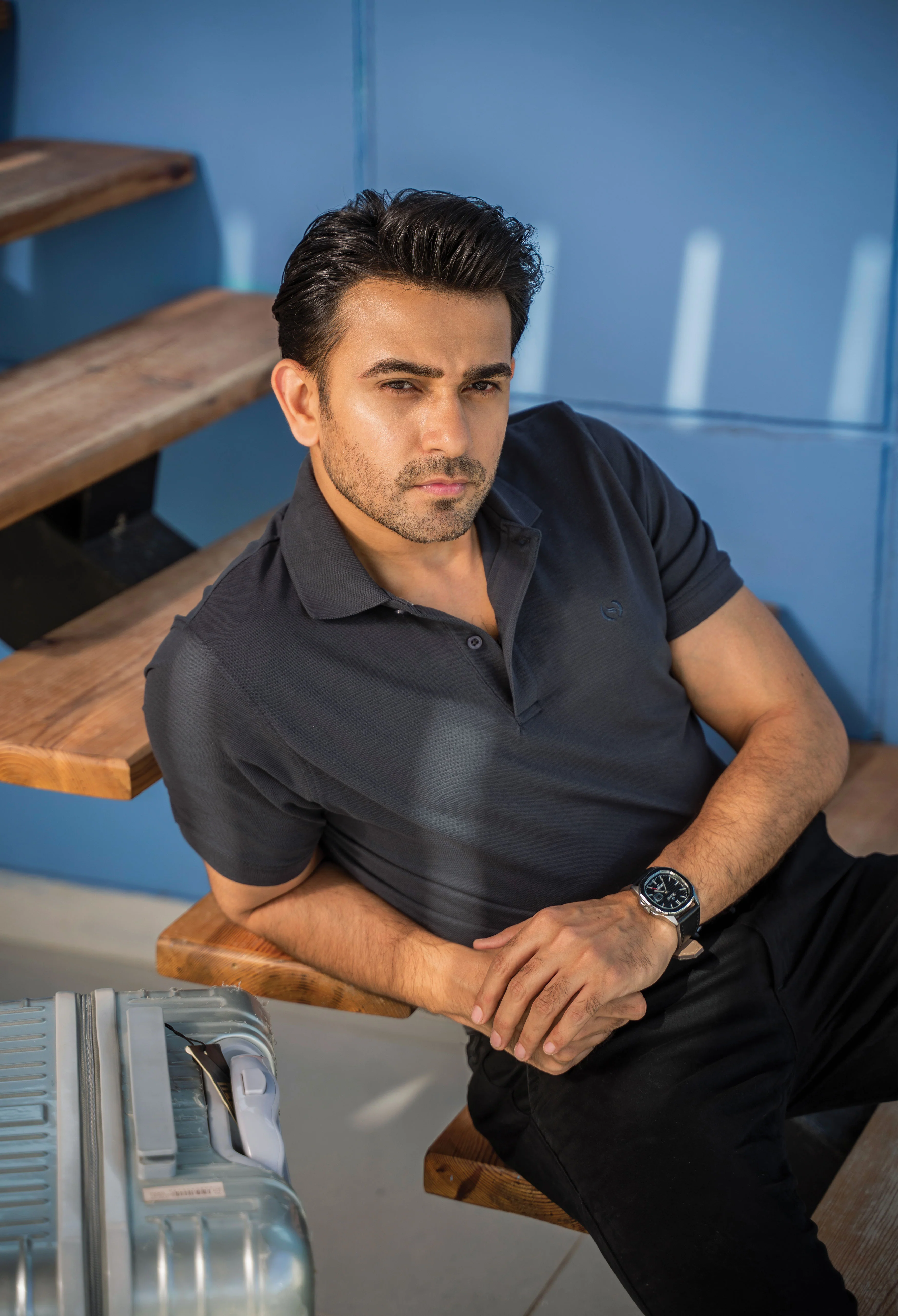 Trout Grey Polo - Image 4