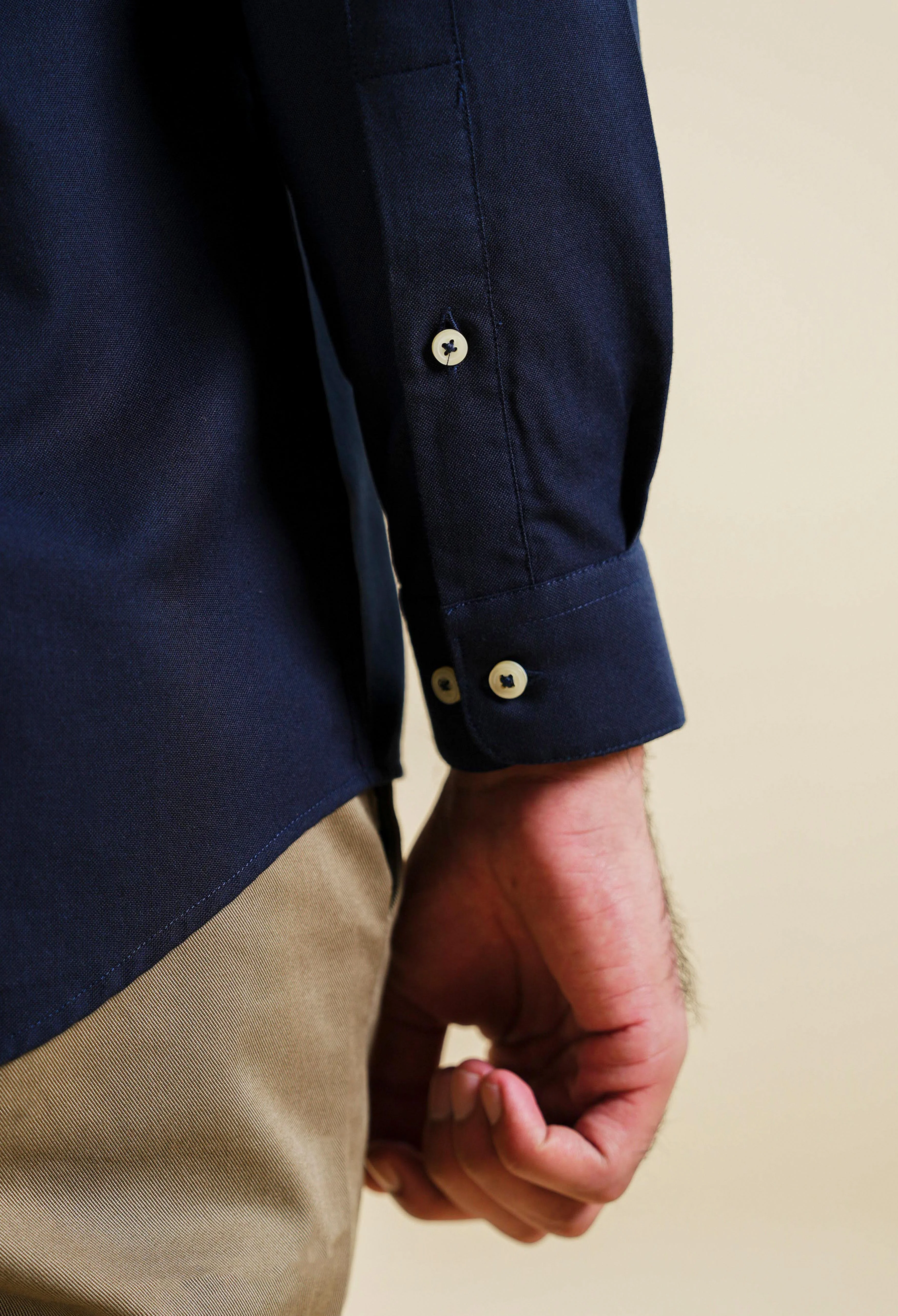 Universe Deep Blue Oxford Shirt - Image 3