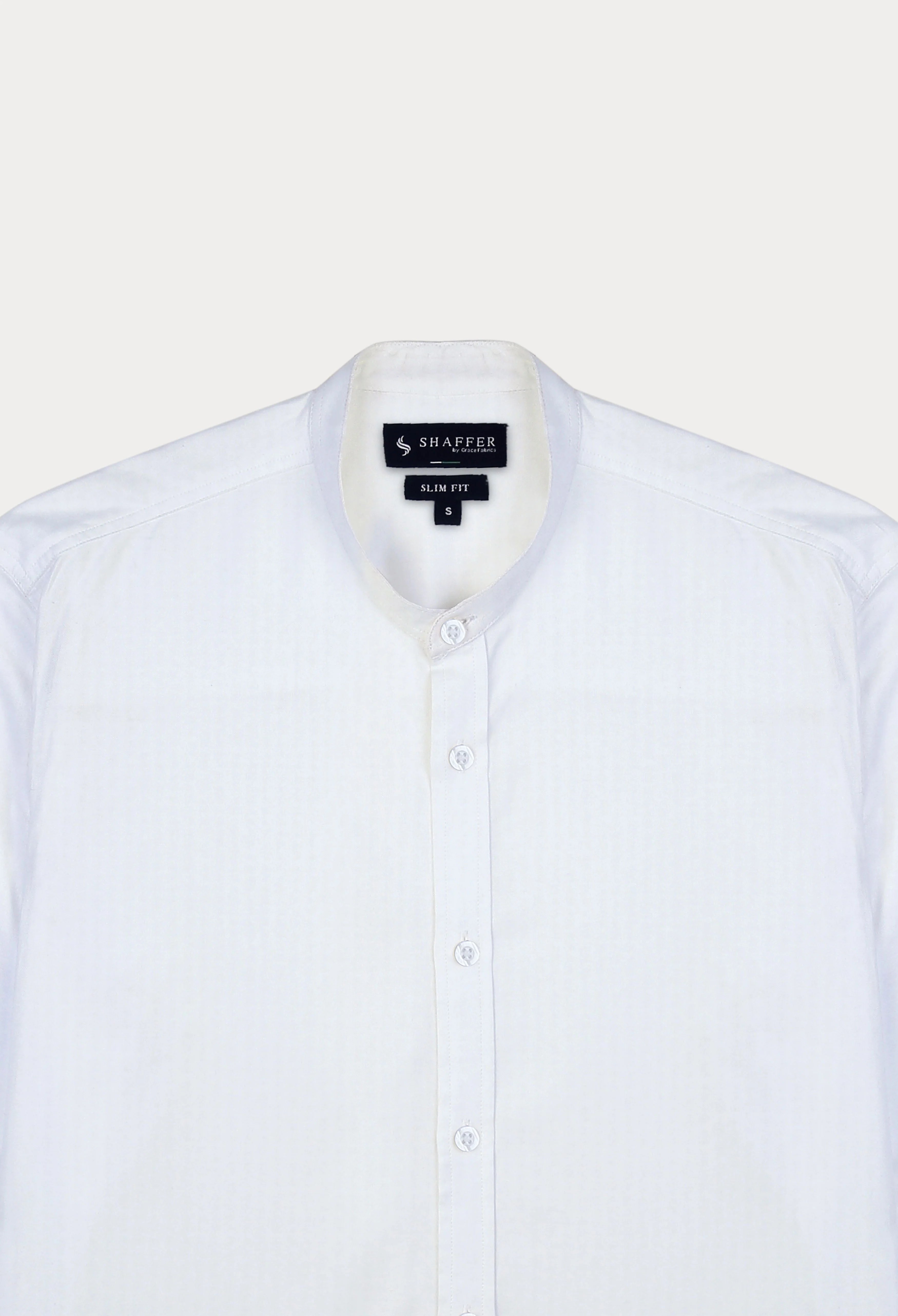 White Semi Formal Shirt (CSH-000042) - Image 6